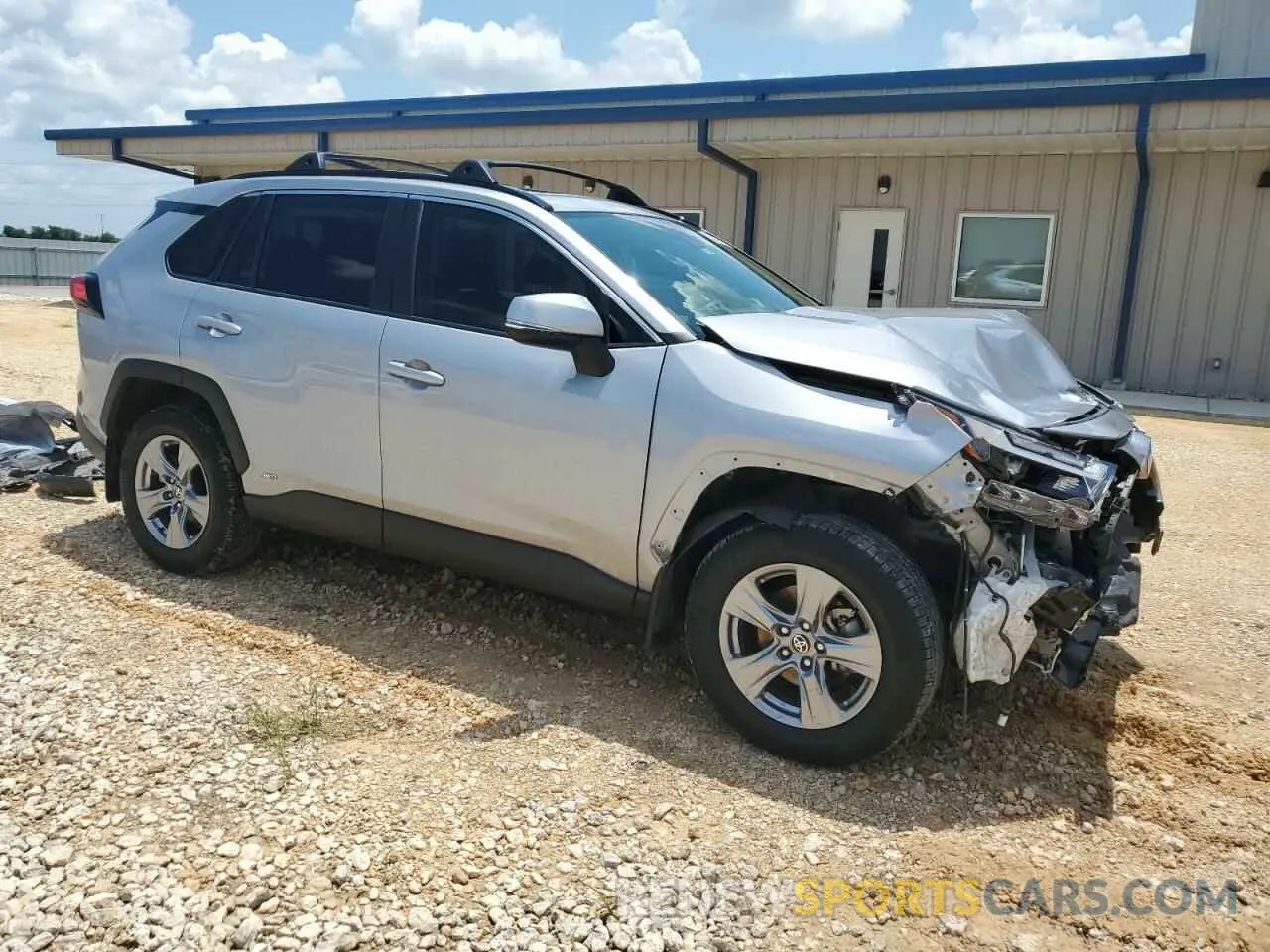 4 Photograph of a damaged car JTMRWRFVXPD196254 TOYOTA RAV4 2023