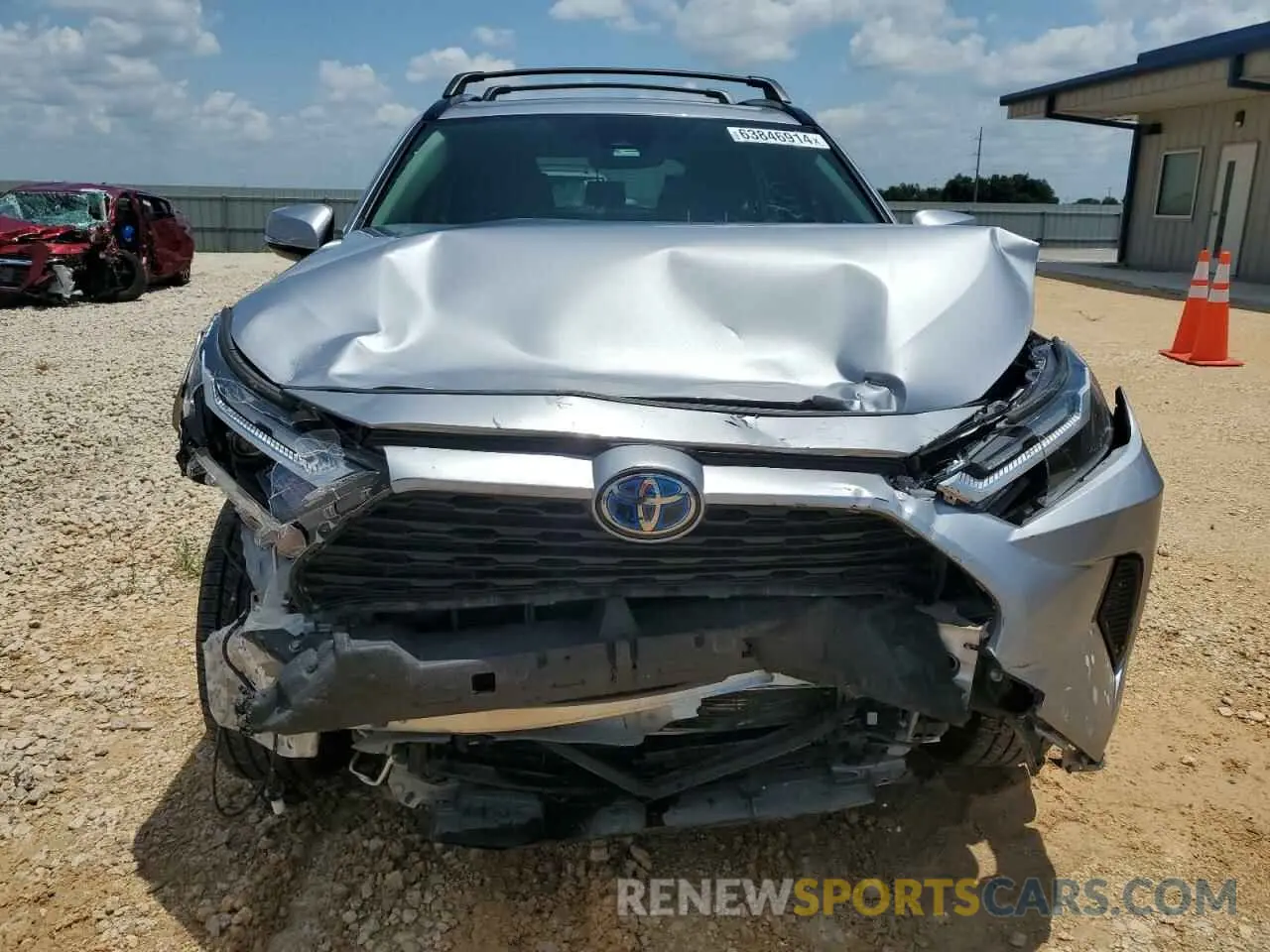 5 Photograph of a damaged car JTMRWRFVXPD196254 TOYOTA RAV4 2023