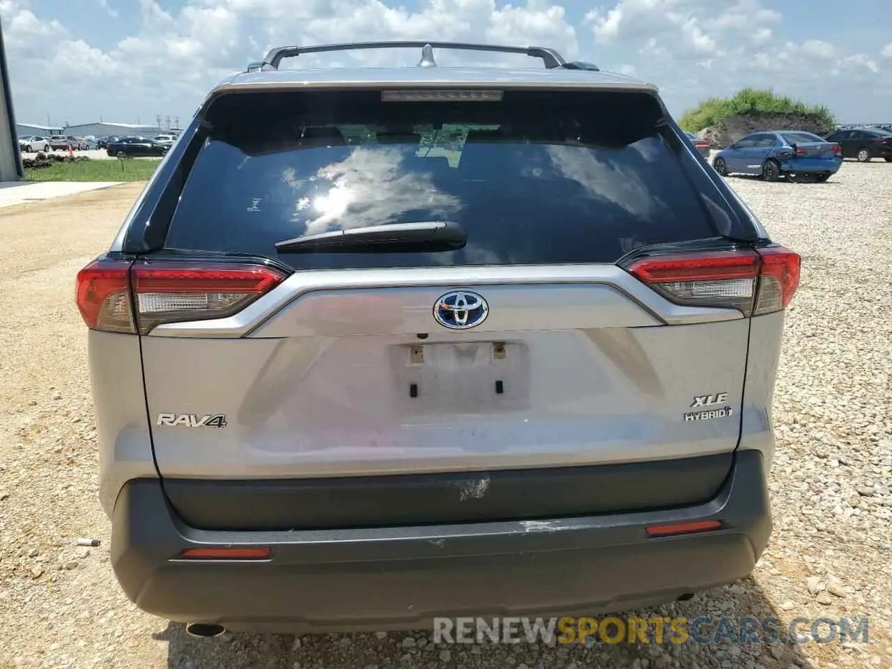 6 Photograph of a damaged car JTMRWRFVXPD196254 TOYOTA RAV4 2023