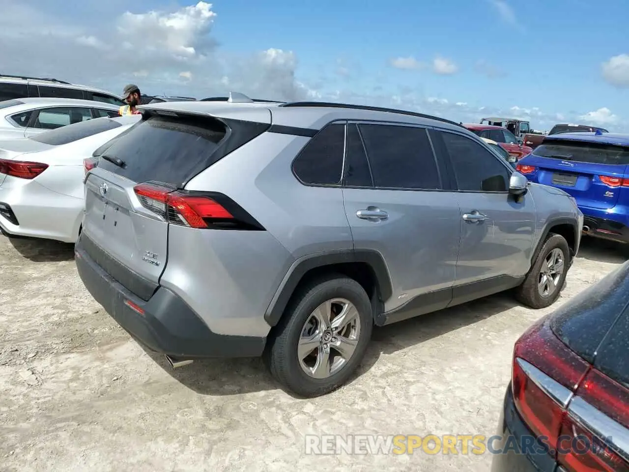 3 Photograph of a damaged car JTMRWRFVXPD206118 TOYOTA RAV4 2023