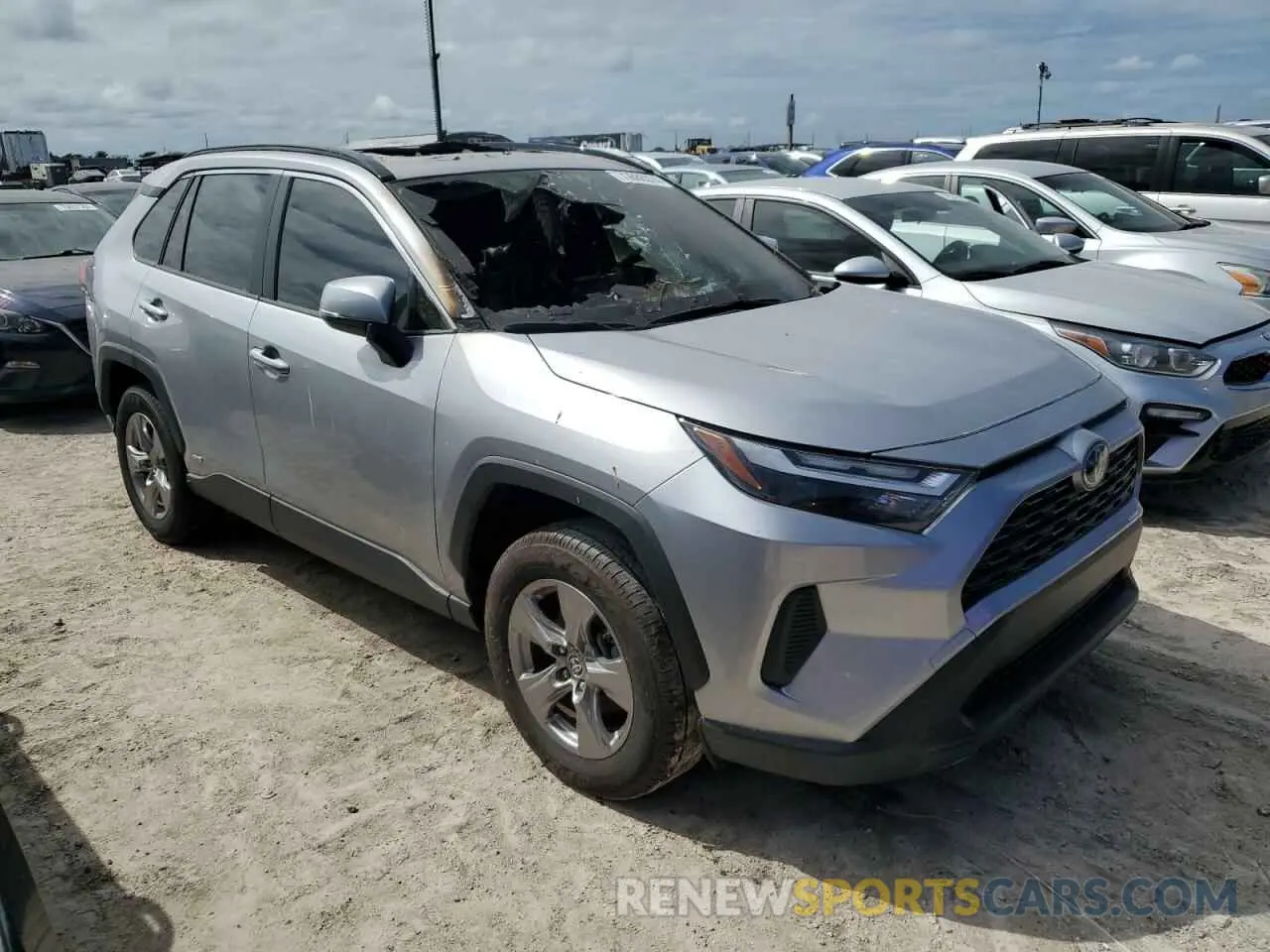 4 Photograph of a damaged car JTMRWRFVXPD206118 TOYOTA RAV4 2023