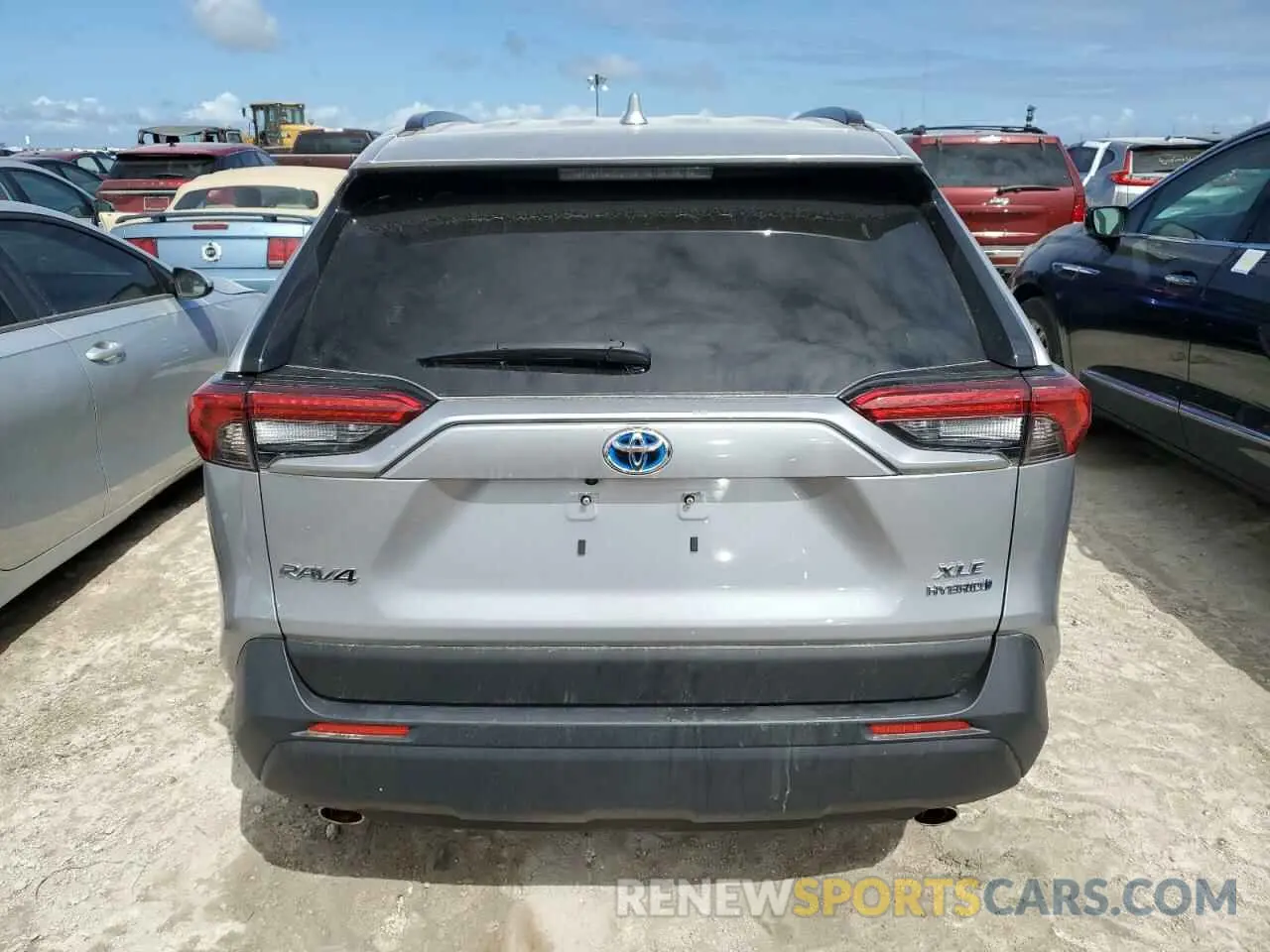 6 Photograph of a damaged car JTMRWRFVXPD206118 TOYOTA RAV4 2023