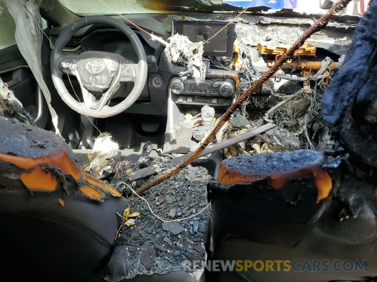 8 Photograph of a damaged car JTMRWRFVXPD206118 TOYOTA RAV4 2023