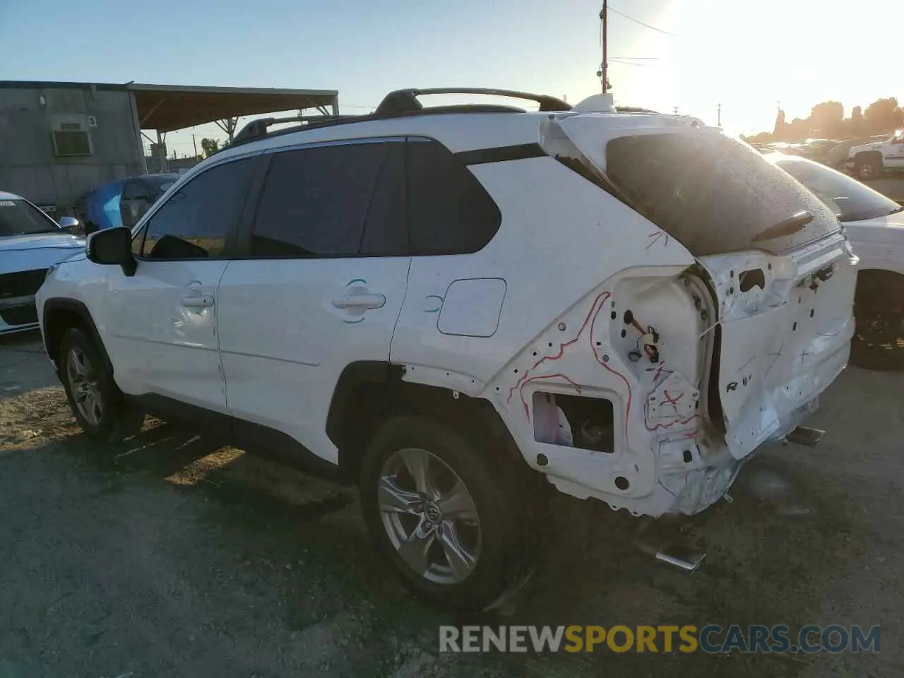 2 Photograph of a damaged car JTMW1RFV4PD105061 TOYOTA RAV4 2023