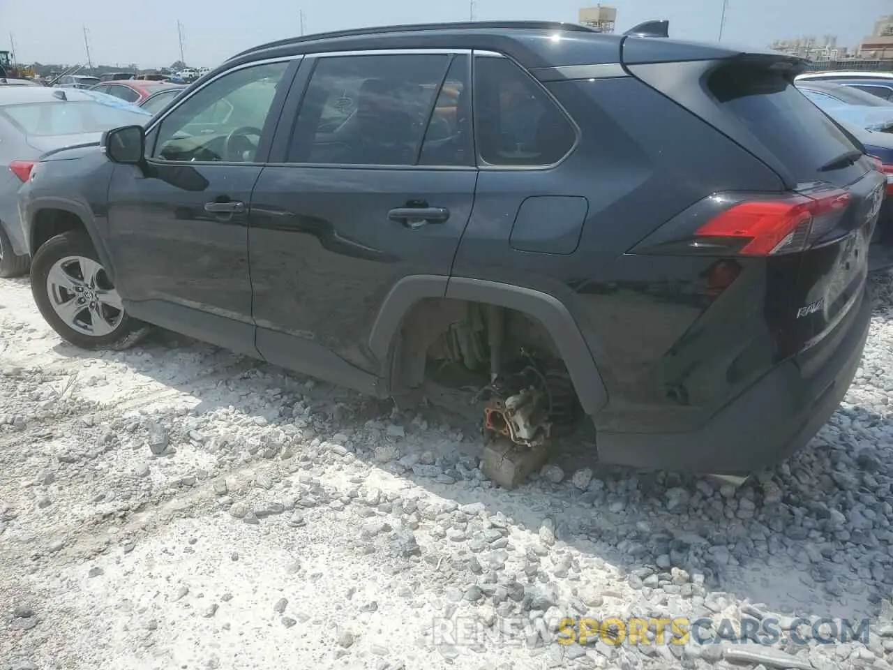 2 Photograph of a damaged car JTMW1RFV9PD099645 TOYOTA RAV4 2023