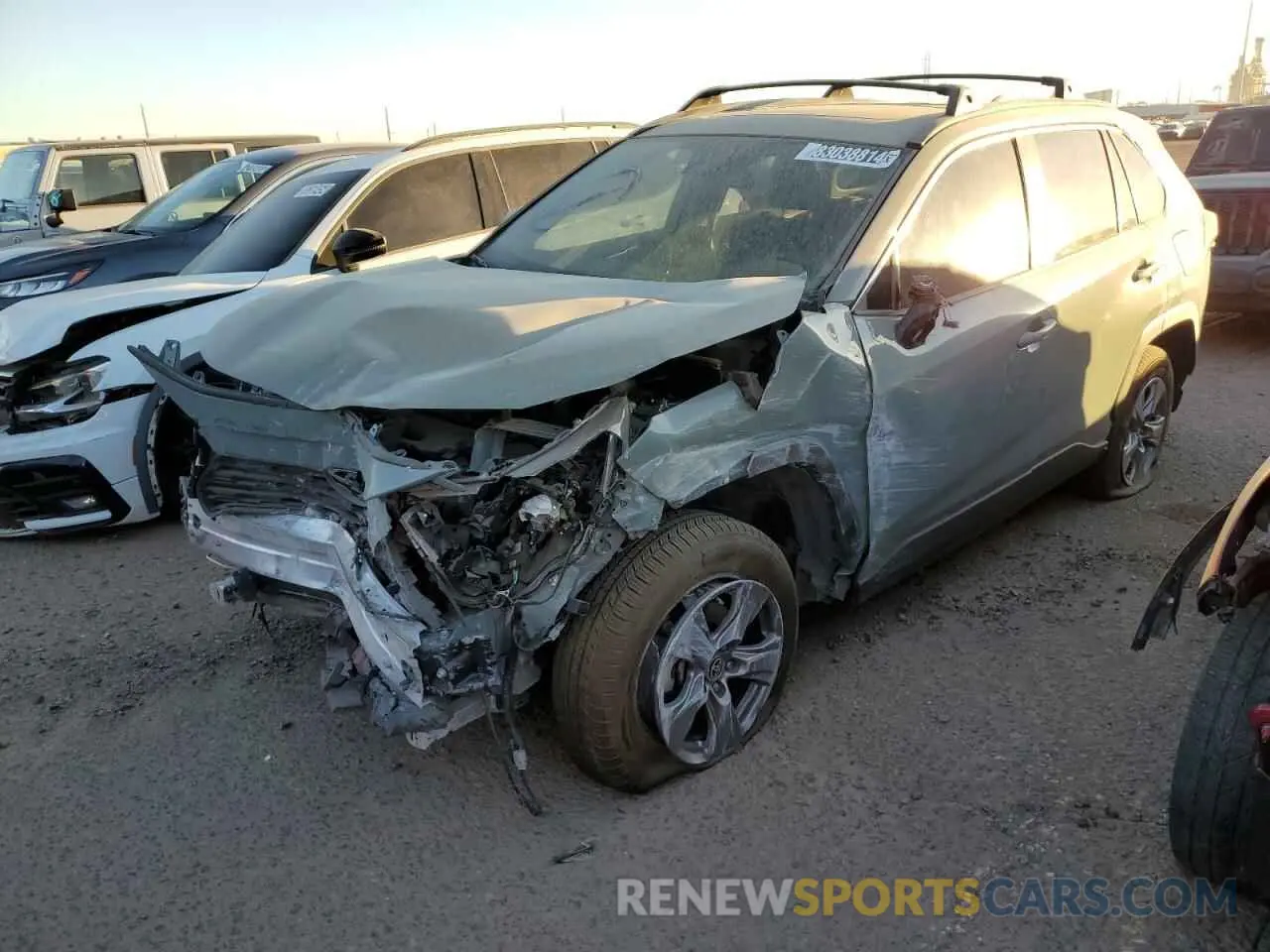 1 Photograph of a damaged car JTMW1RFVXPD098746 TOYOTA RAV4 2023