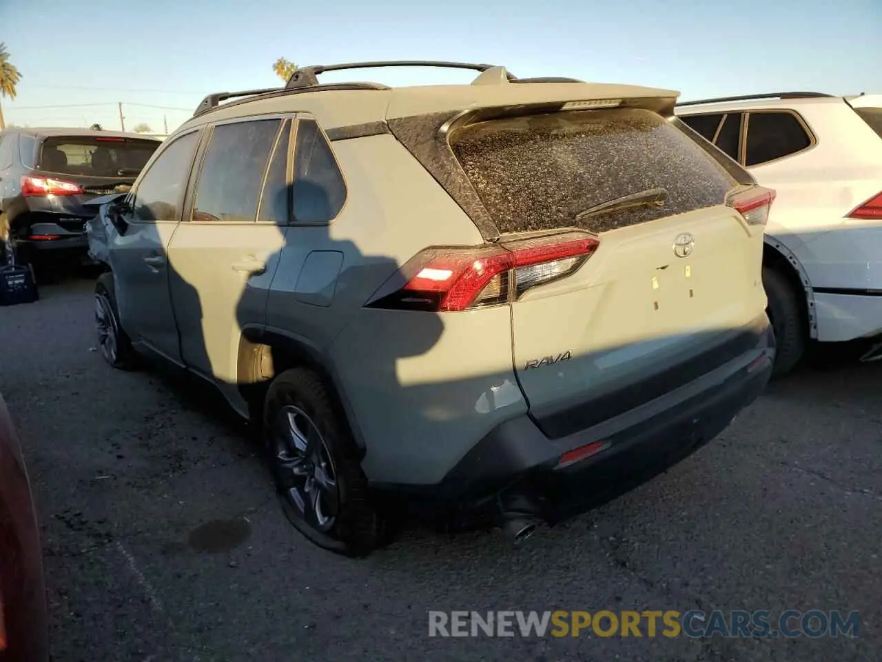 2 Photograph of a damaged car JTMW1RFVXPD098746 TOYOTA RAV4 2023