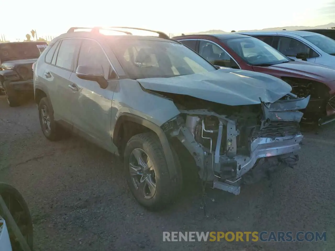 4 Photograph of a damaged car JTMW1RFVXPD098746 TOYOTA RAV4 2023