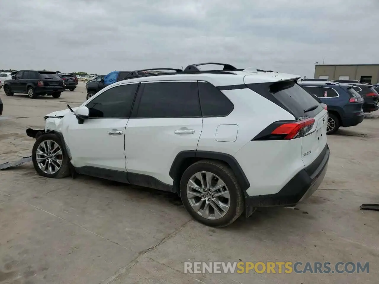 2 Photograph of a damaged car JTMY1RFV3PJ025714 TOYOTA RAV4 2023