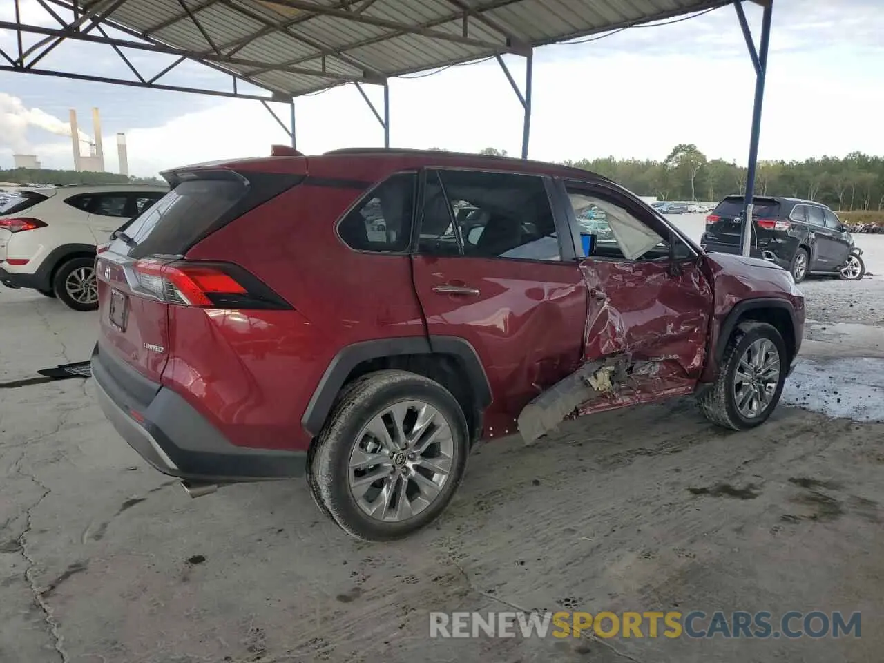 3 Photograph of a damaged car JTMY1RFV6PD105054 TOYOTA RAV4 2023