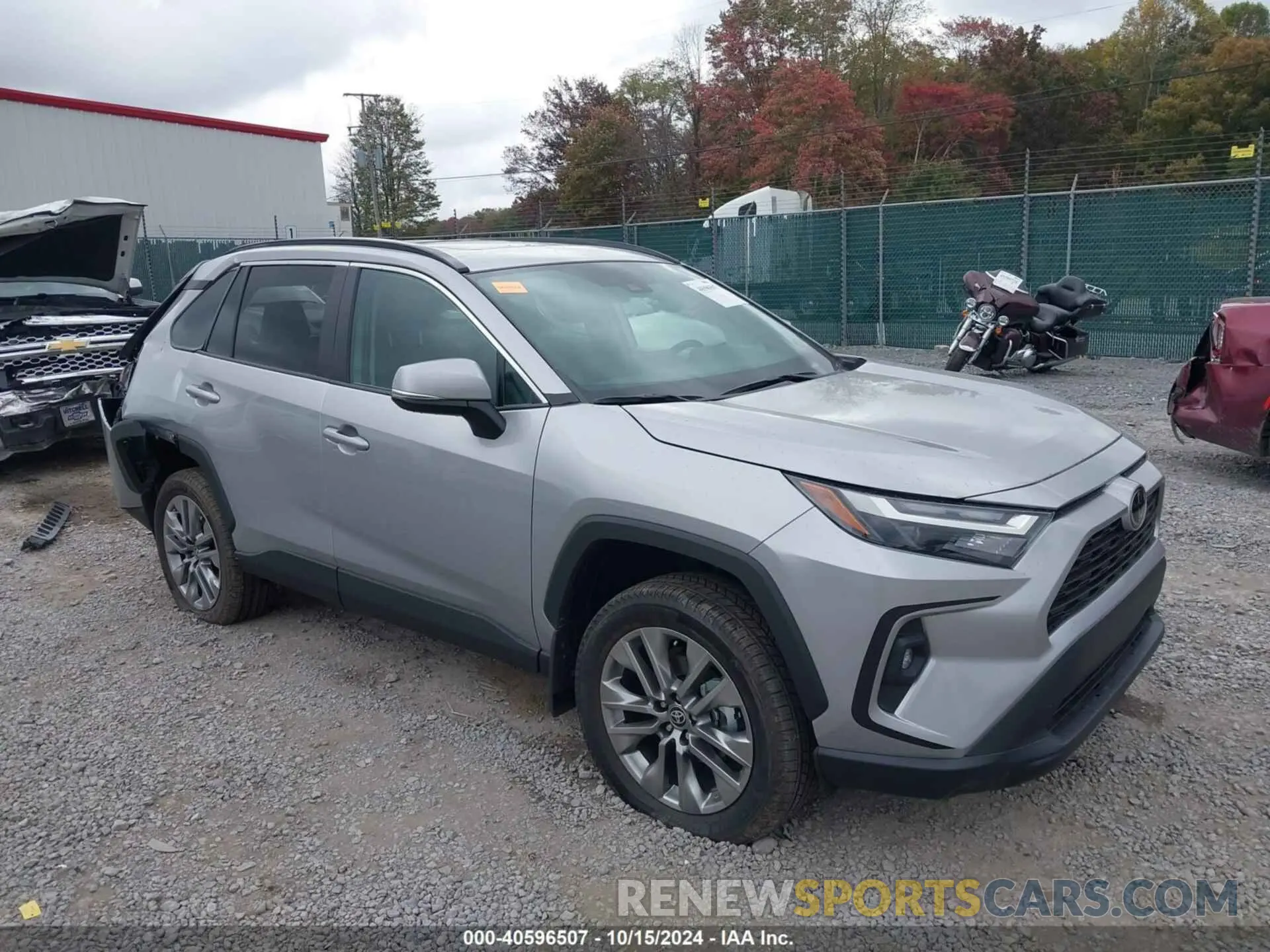1 Photograph of a damaged car 2T3A1RFV1RC479659 TOYOTA RAV4 2024