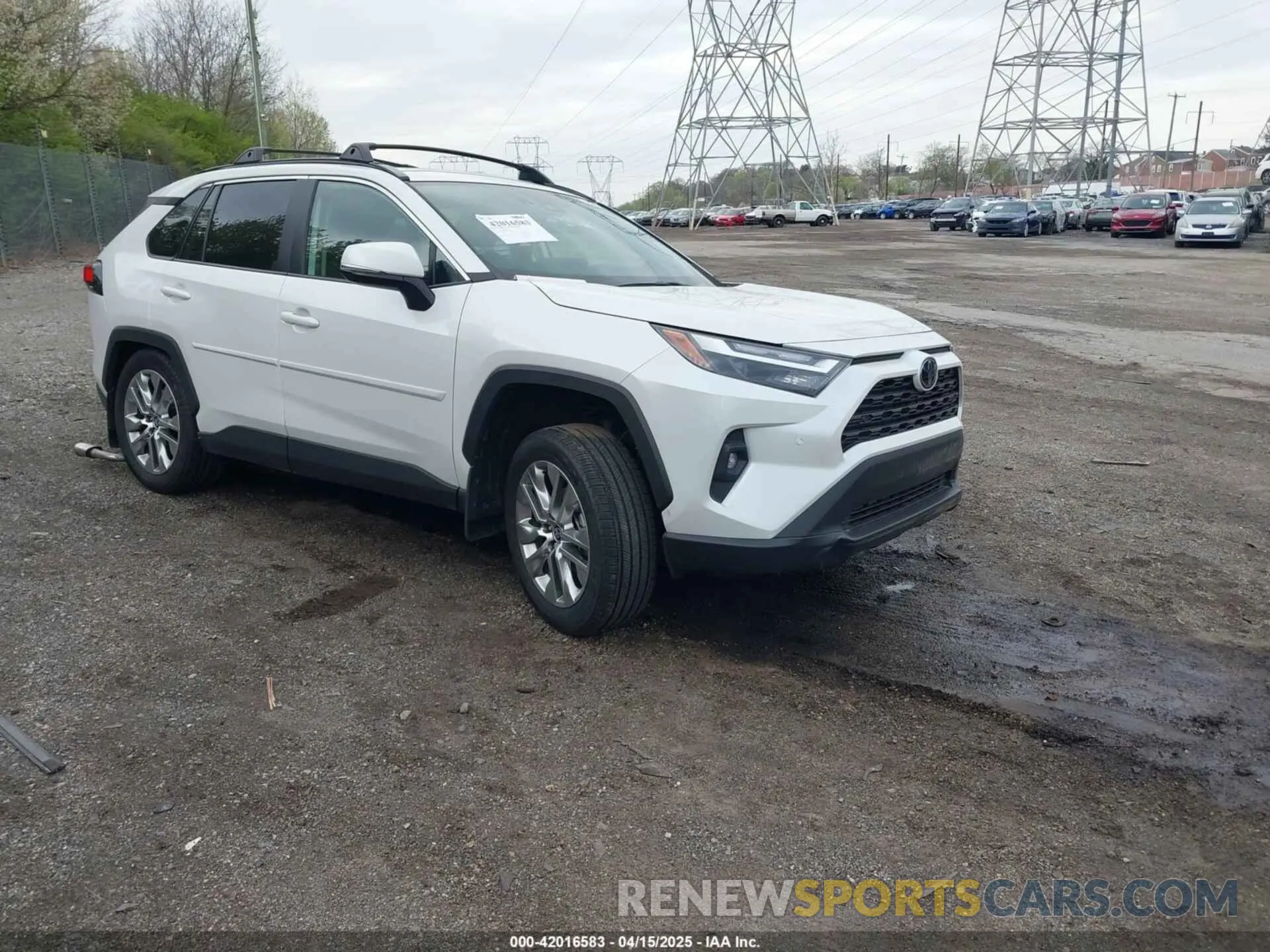 1 Photograph of a damaged car 2T3A1RFV1RW479014 TOYOTA RAV4 2024