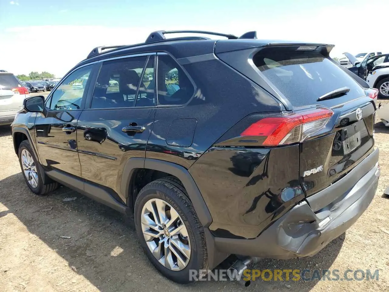 2 Photograph of a damaged car 2T3A1RFV2RC413556 TOYOTA RAV4 2024