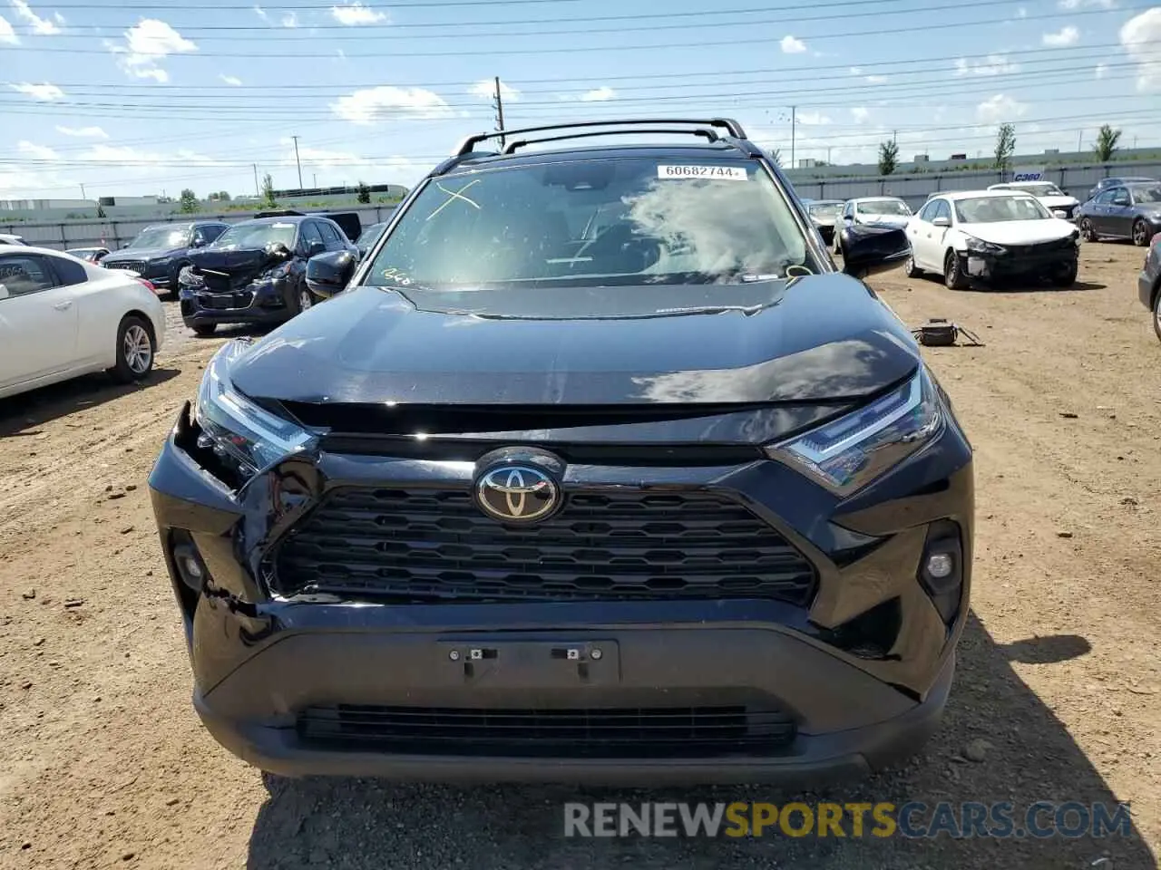 5 Photograph of a damaged car 2T3A1RFV2RC413556 TOYOTA RAV4 2024