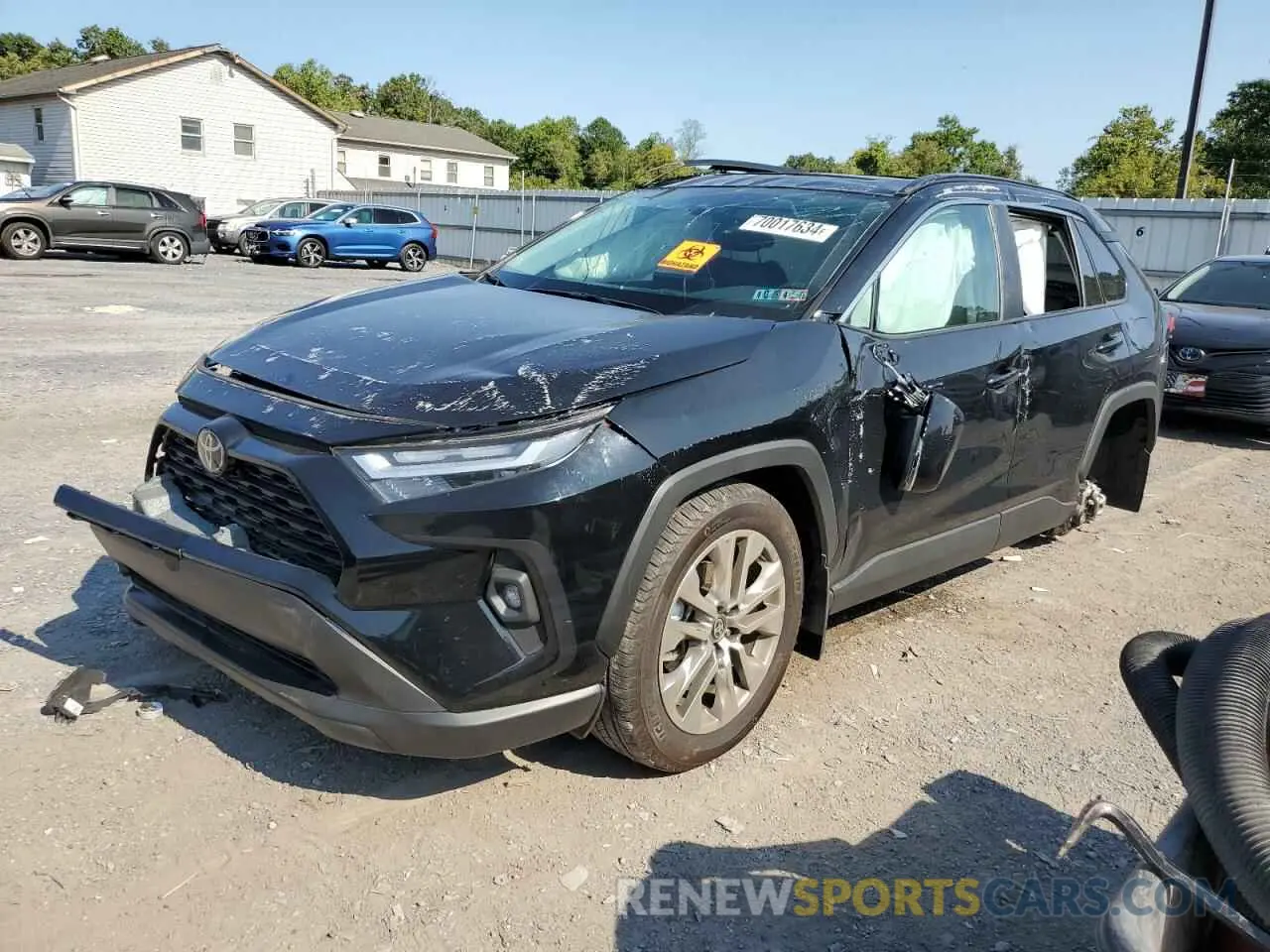 1 Photograph of a damaged car 2T3A1RFV2RC443074 TOYOTA RAV4 2024