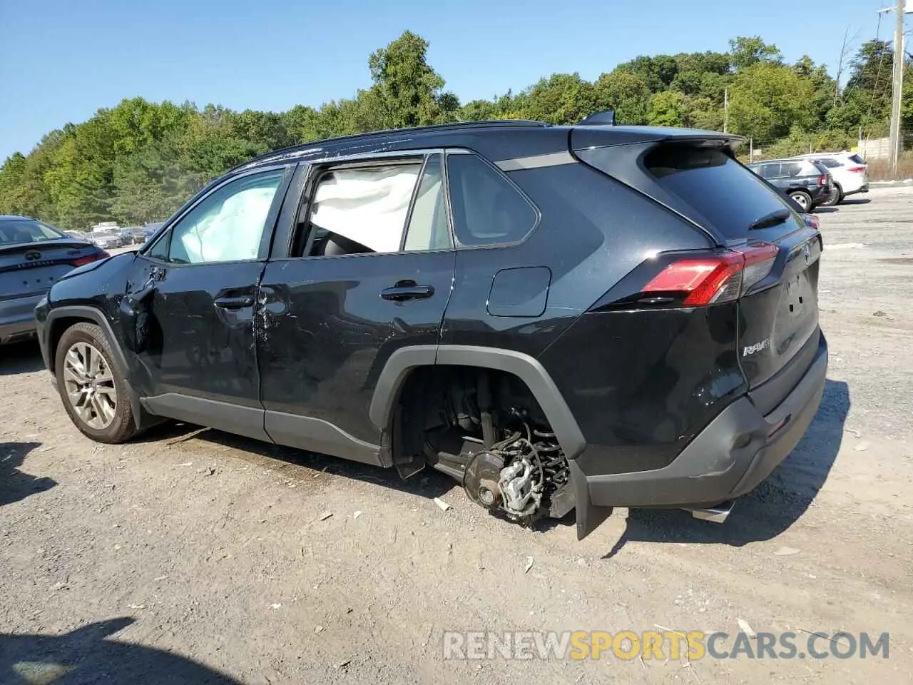 2 Photograph of a damaged car 2T3A1RFV2RC443074 TOYOTA RAV4 2024