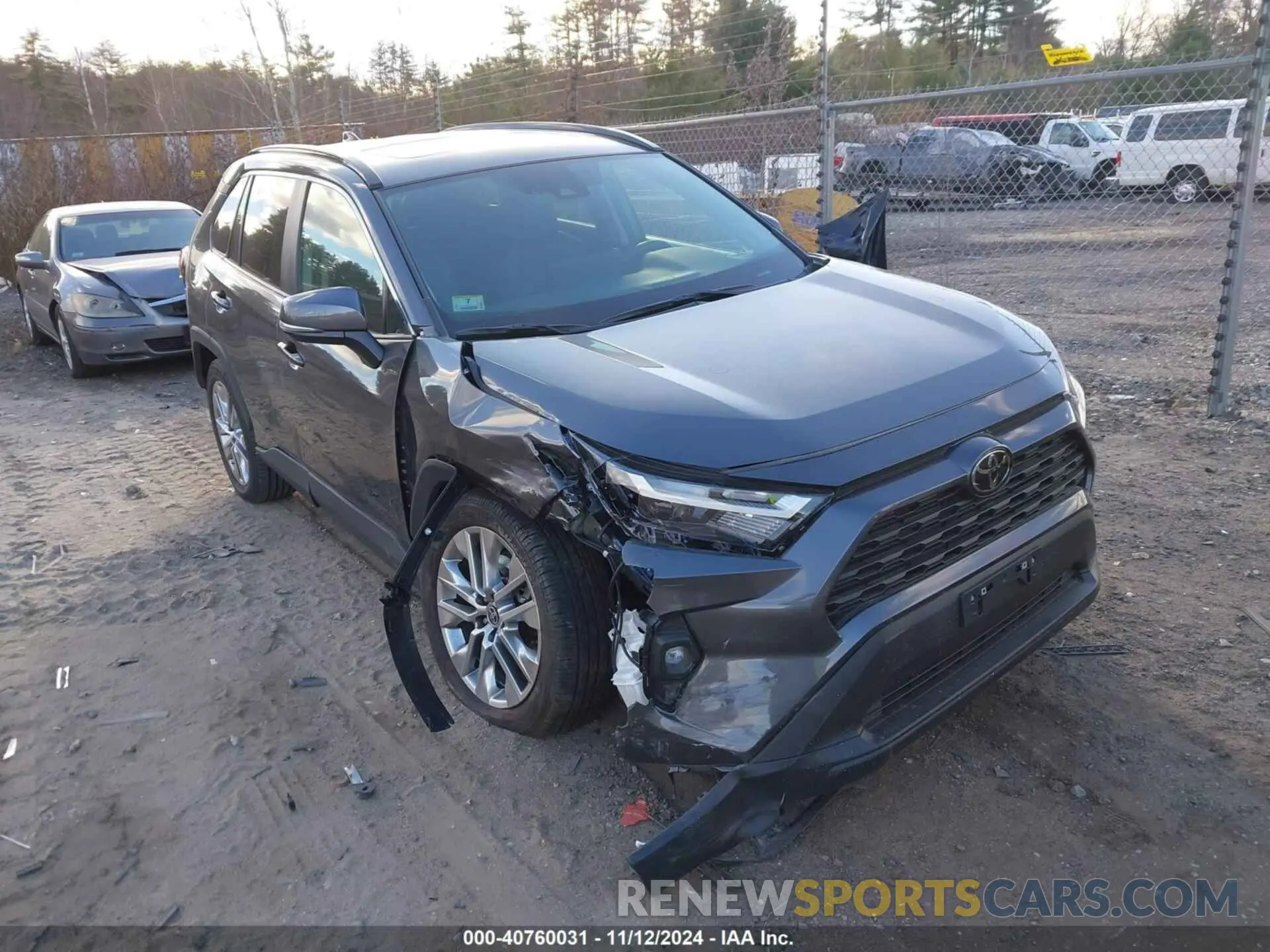 13 Photograph of a damaged car 2T3A1RFV2RC457752 TOYOTA RAV4 2024