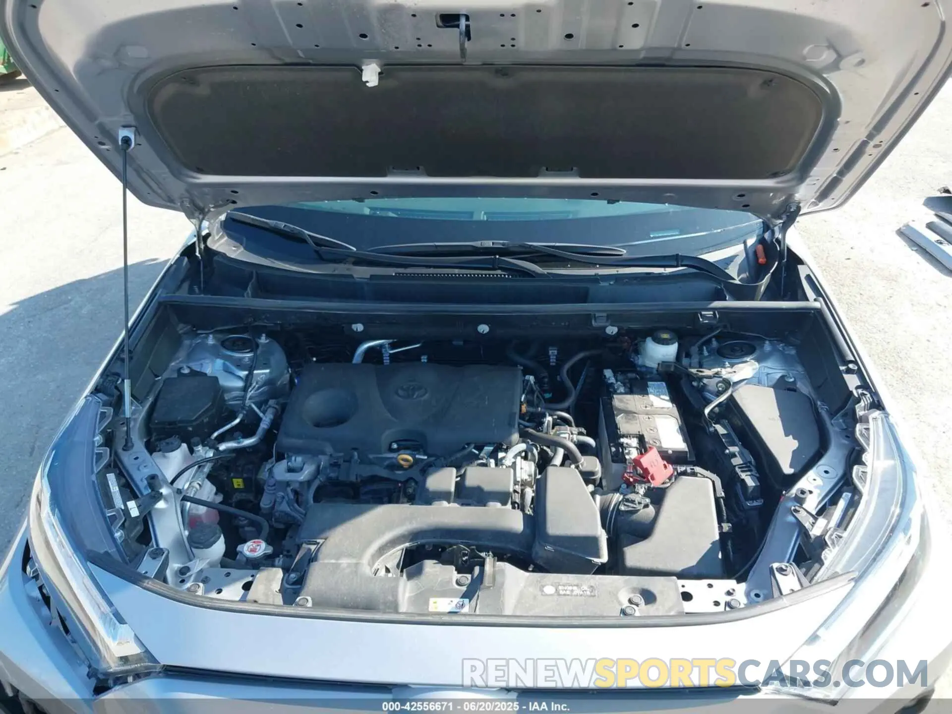 10 Photograph of a damaged car 2T3A1RFV2RC461798 TOYOTA RAV4 2024