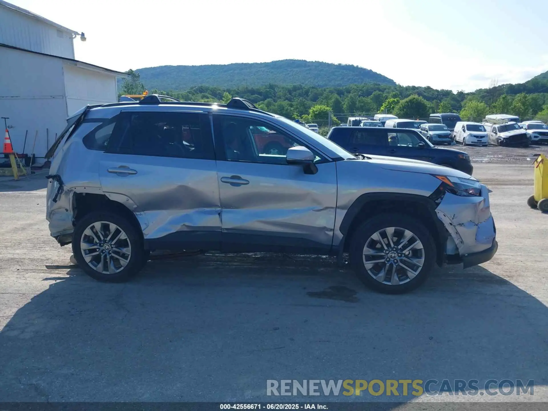 13 Photograph of a damaged car 2T3A1RFV2RC461798 TOYOTA RAV4 2024