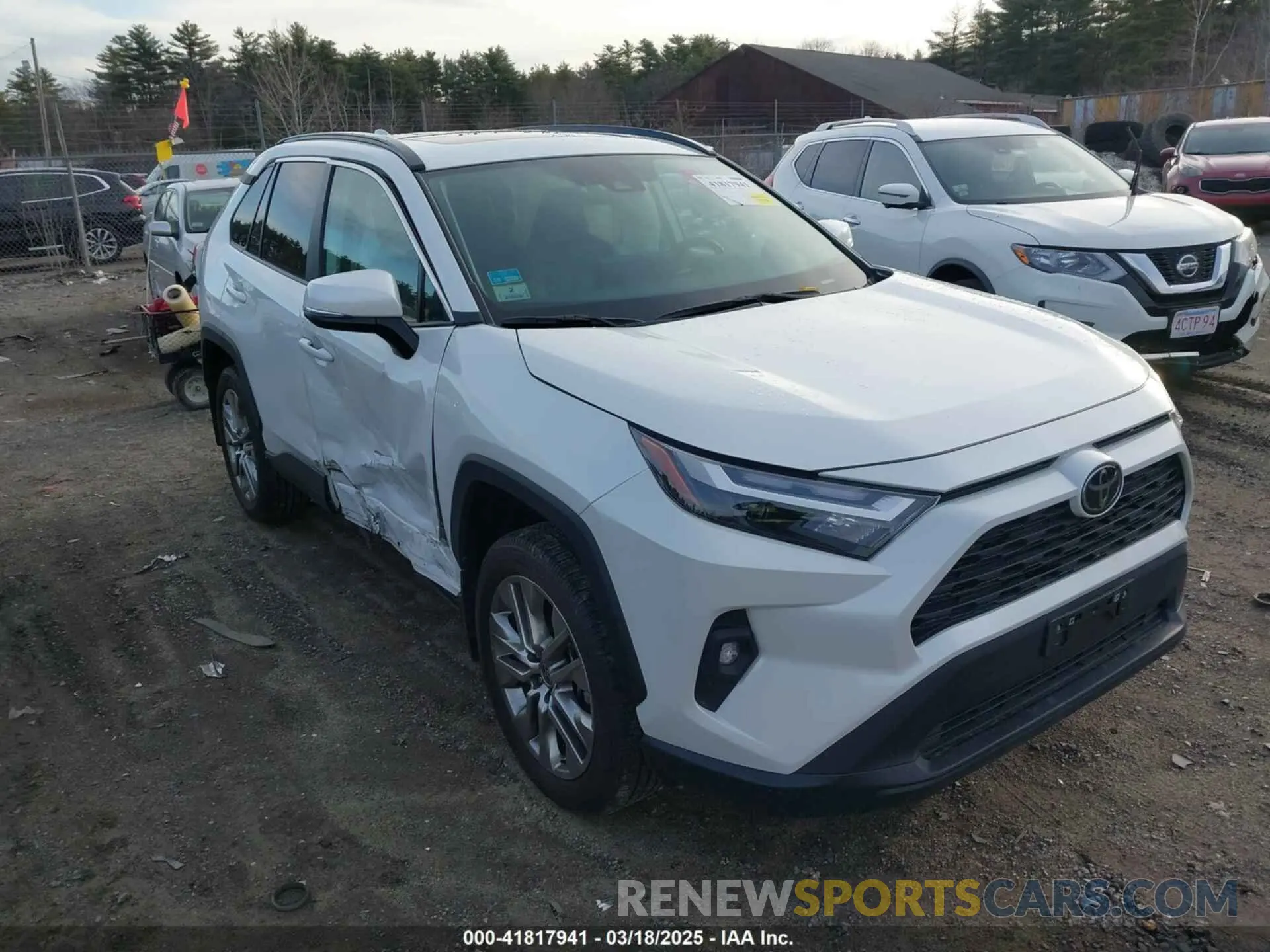 1 Photograph of a damaged car 2T3A1RFV2RW435605 TOYOTA RAV4 2024
