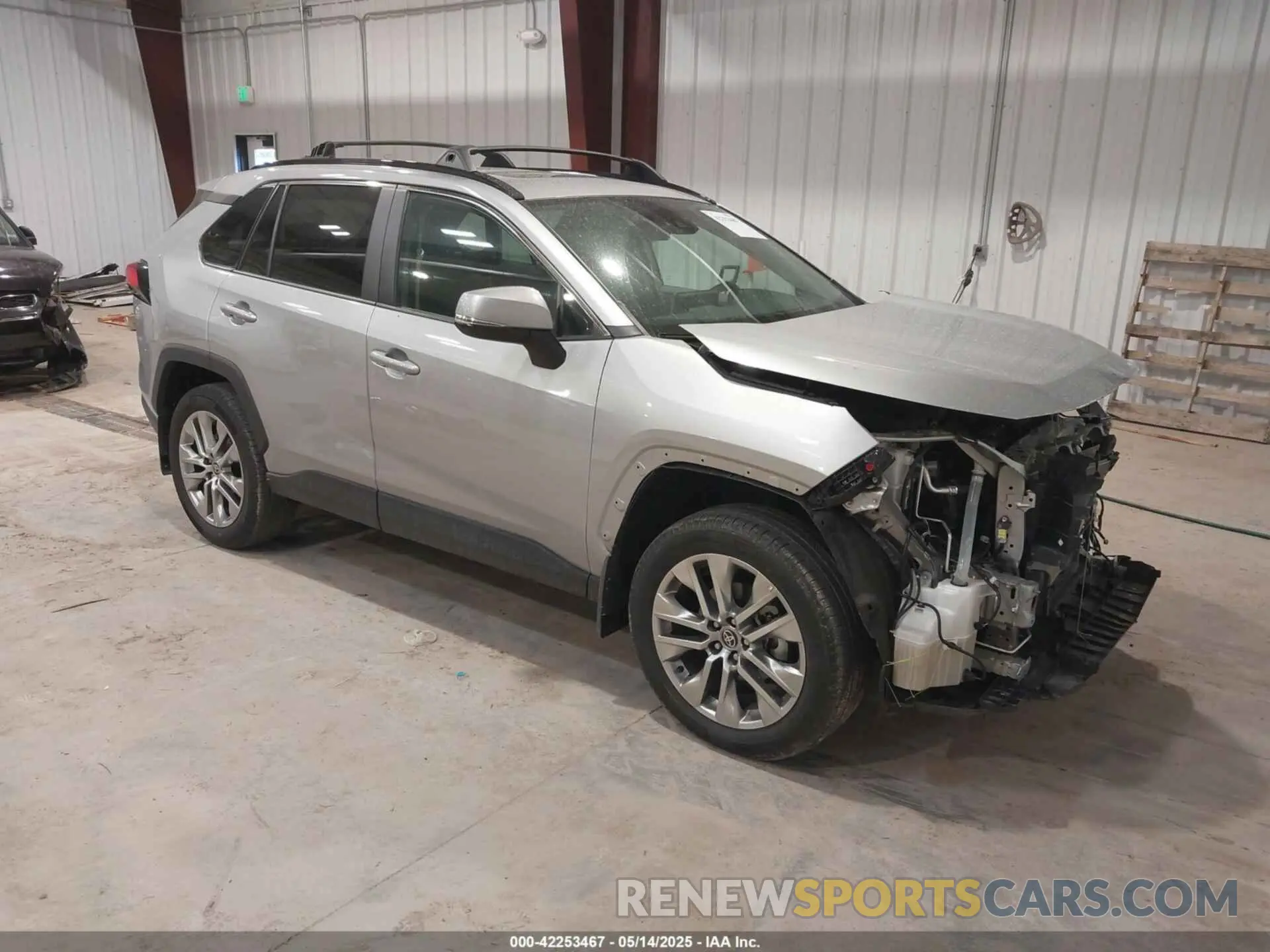 1 Photograph of a damaged car 2T3A1RFV4RW434469 TOYOTA RAV4 2024