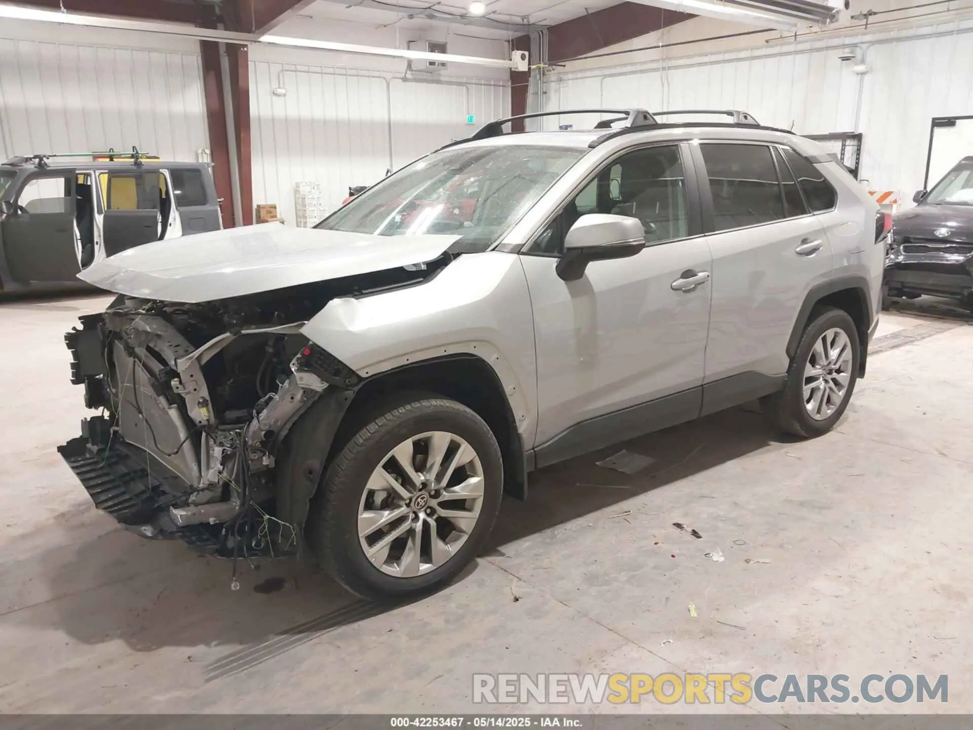 2 Photograph of a damaged car 2T3A1RFV4RW434469 TOYOTA RAV4 2024