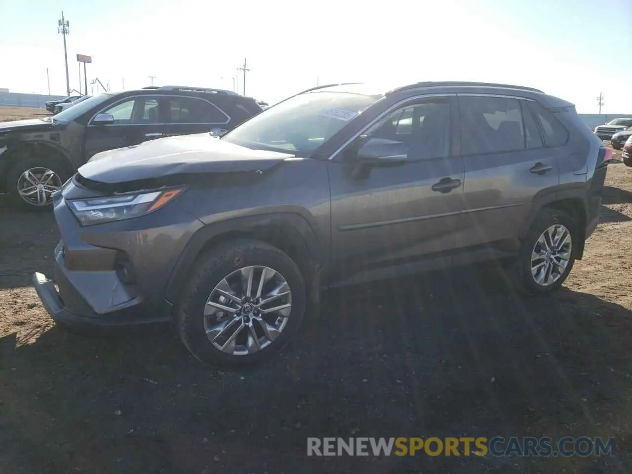 1 Photograph of a damaged car 2T3A1RFV5RC471628 TOYOTA RAV4 2024