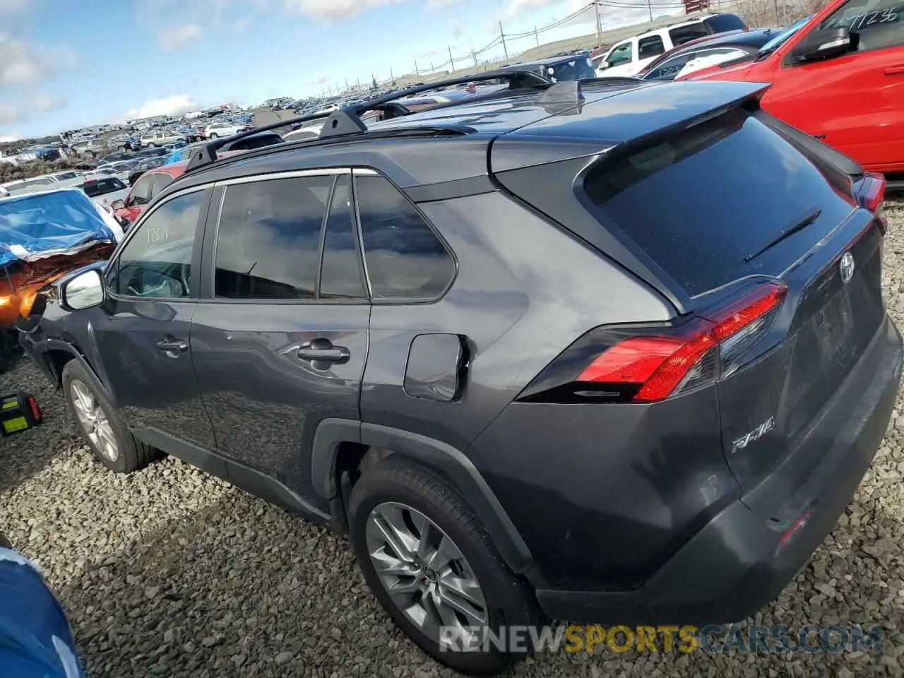 2 Photograph of a damaged car 2T3A1RFV5RW434819 TOYOTA RAV4 2024