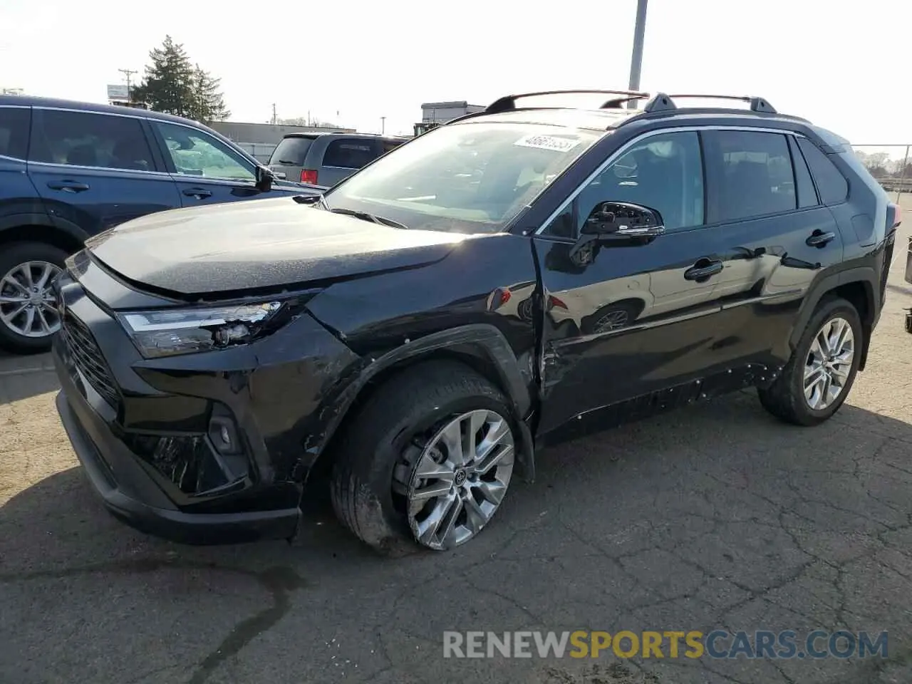 1 Photograph of a damaged car 2T3A1RFV5RW495698 TOYOTA RAV4 2024