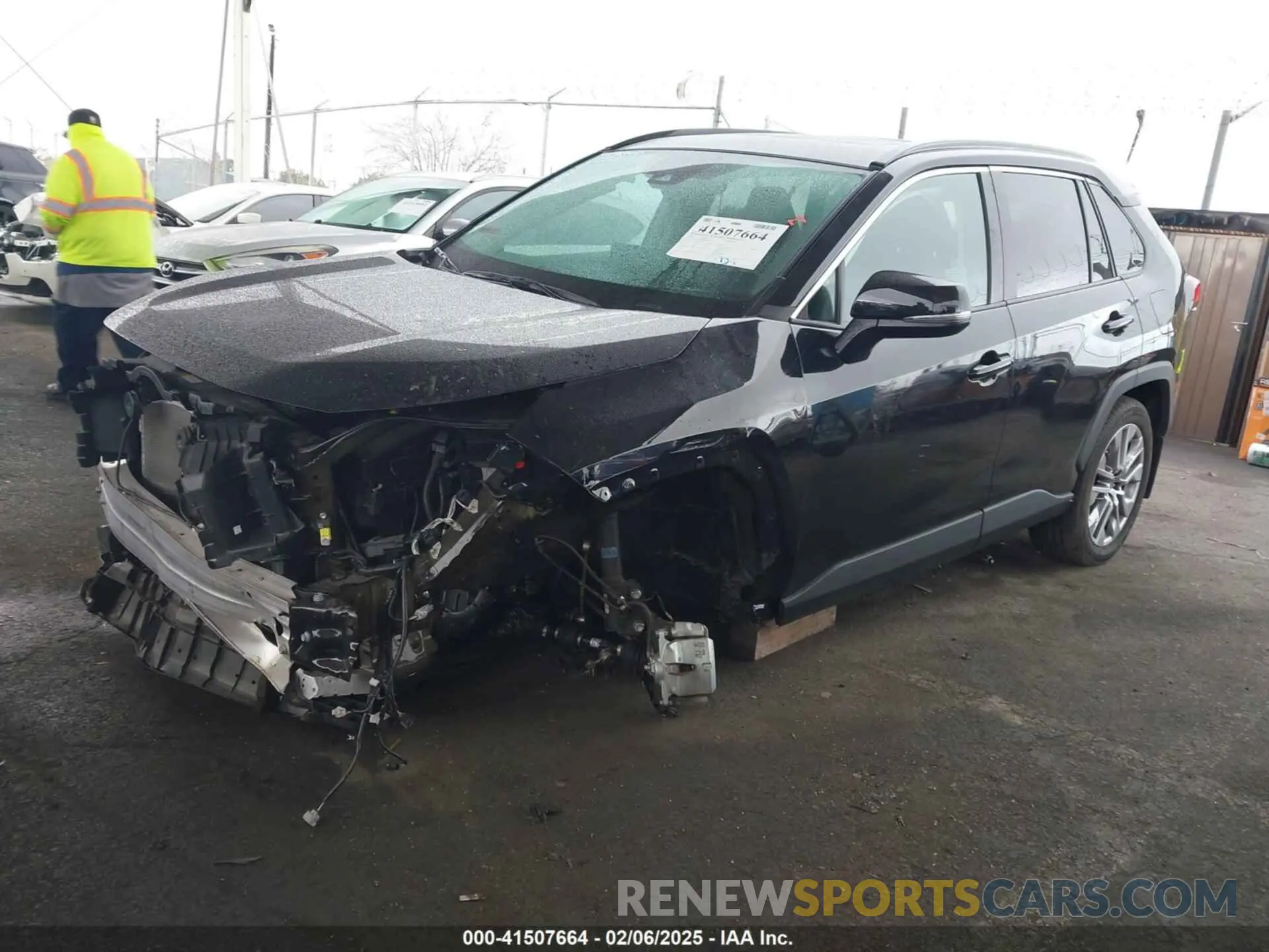 2 Photograph of a damaged car 2T3A1RFV6RW409864 TOYOTA RAV4 2024