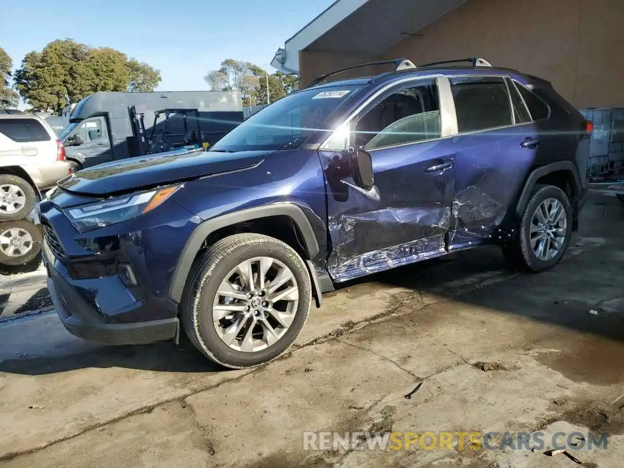 1 Photograph of a damaged car 2T3A1RFV6RW411632 TOYOTA RAV4 2024