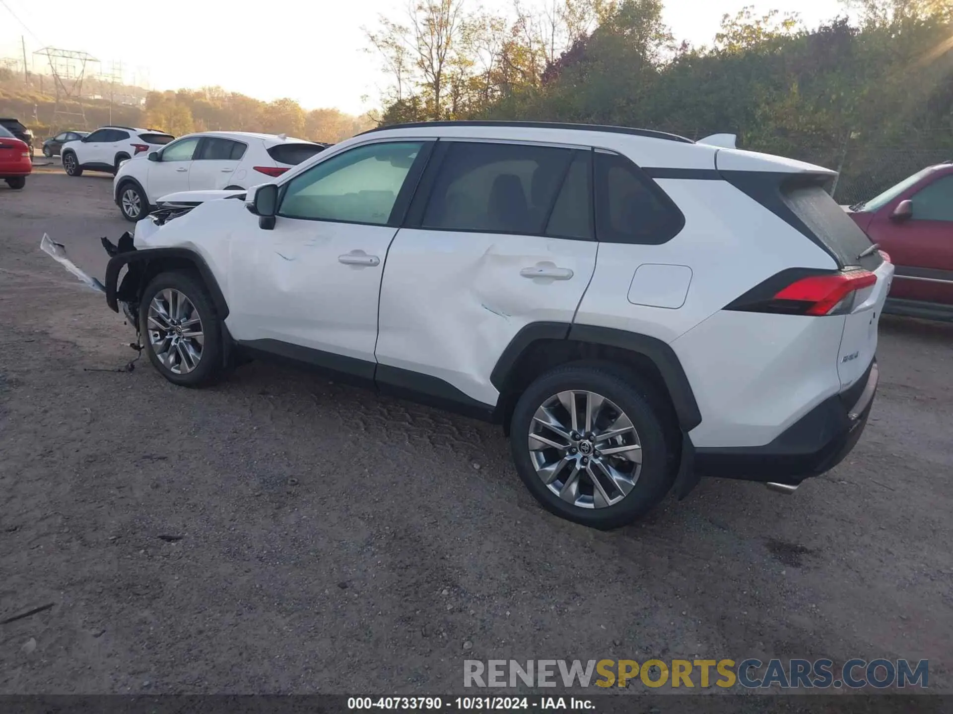 3 Photograph of a damaged car 2T3A1RFV8RW415505 TOYOTA RAV4 2024