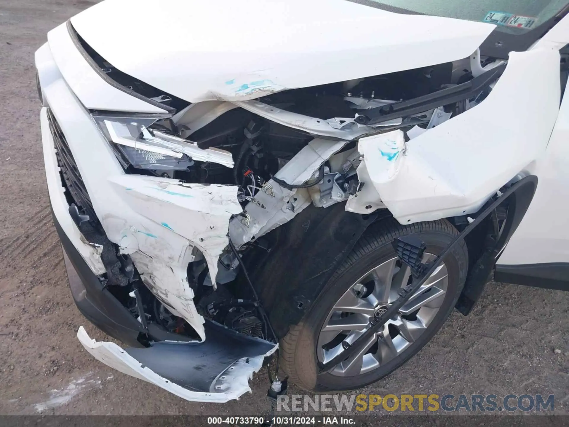 6 Photograph of a damaged car 2T3A1RFV8RW415505 TOYOTA RAV4 2024