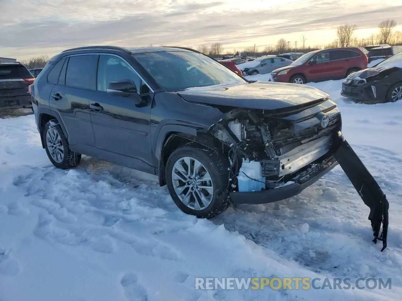 4 Photograph of a damaged car 2T3A1RFVXRC425597 TOYOTA RAV4 2024