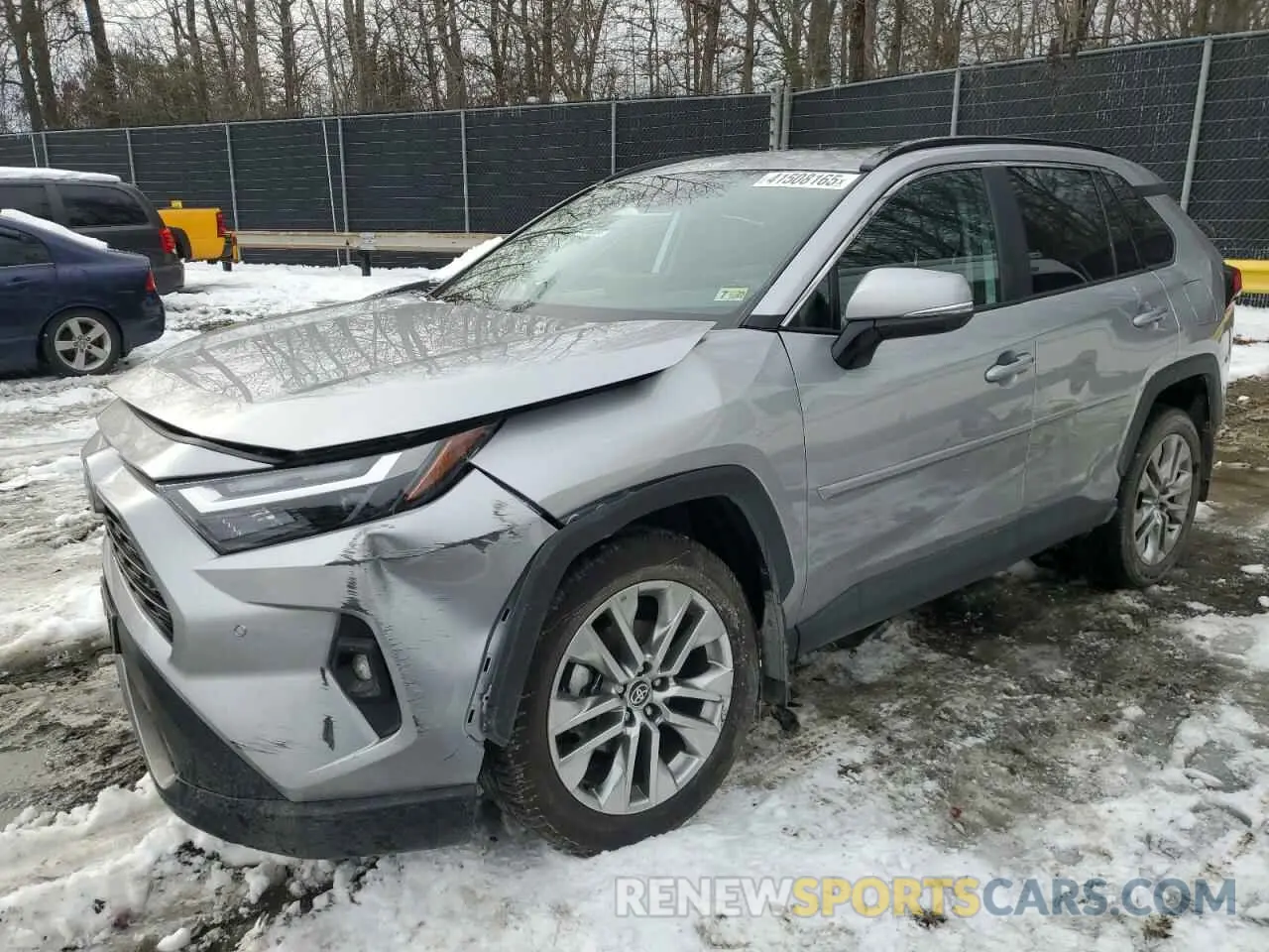 1 Photograph of a damaged car 2T3A1RFVXRC458826 TOYOTA RAV4 2024