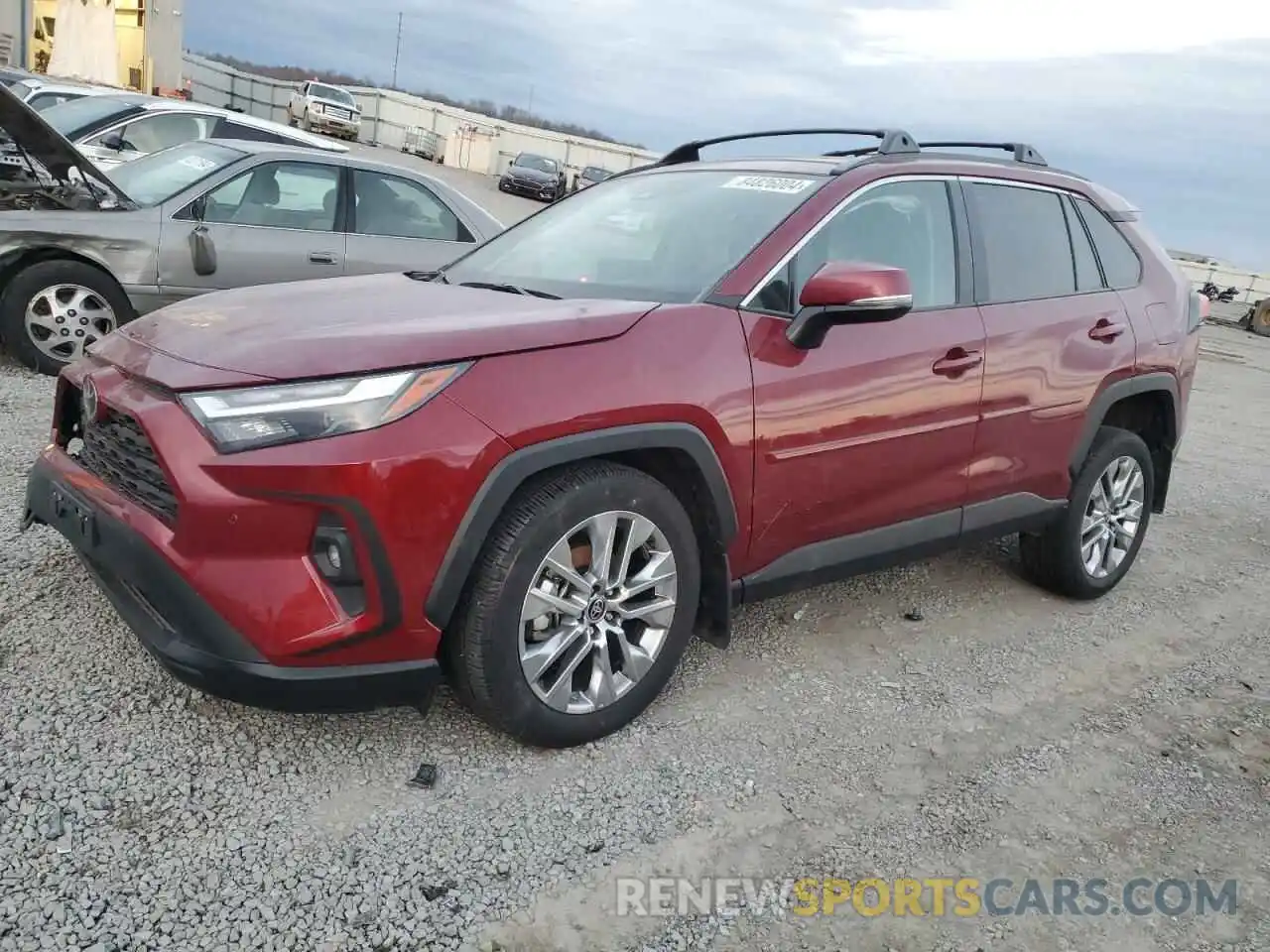 1 Photograph of a damaged car 2T3A1RFVXRW423864 TOYOTA RAV4 2024