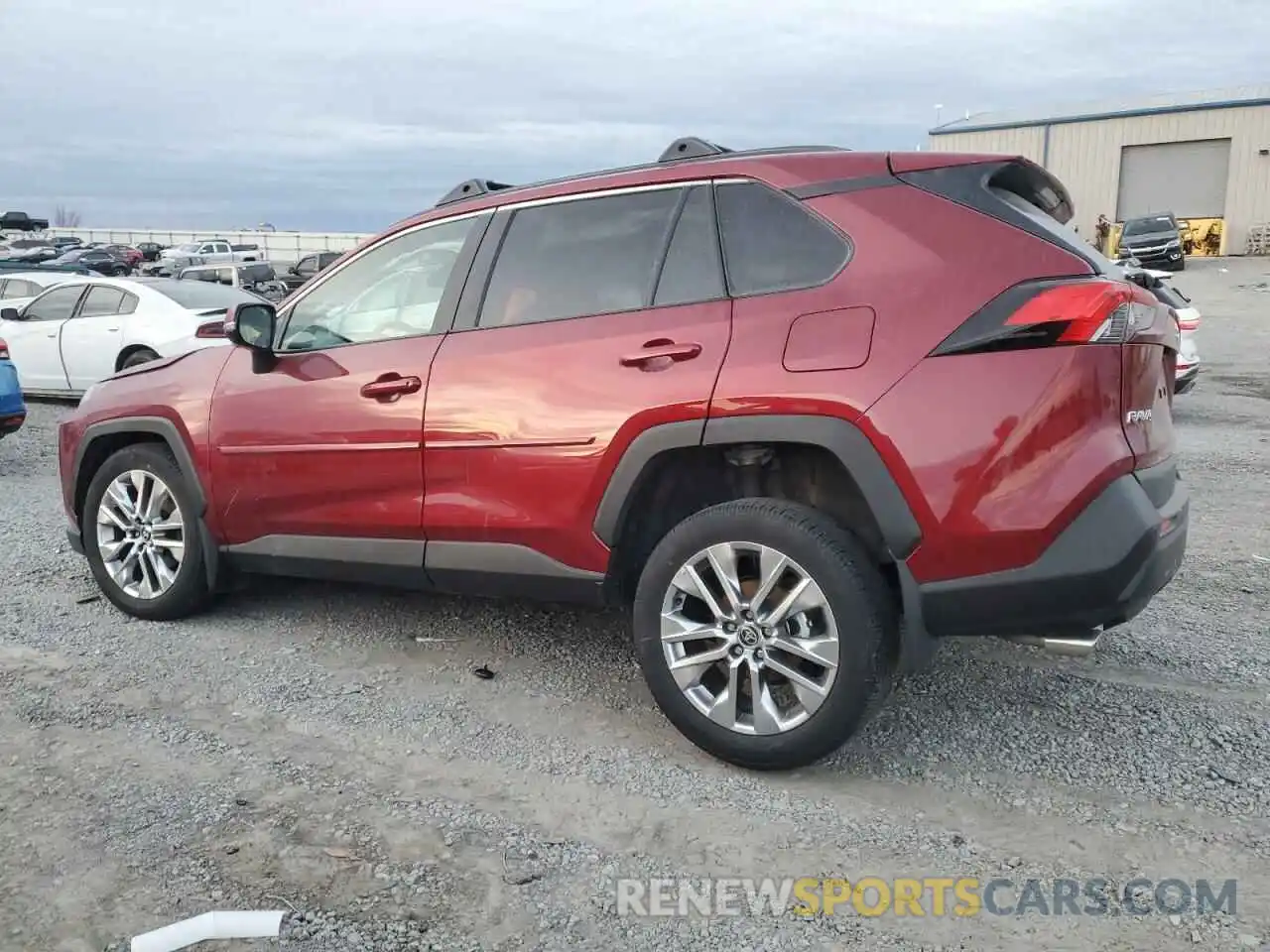 2 Photograph of a damaged car 2T3A1RFVXRW423864 TOYOTA RAV4 2024