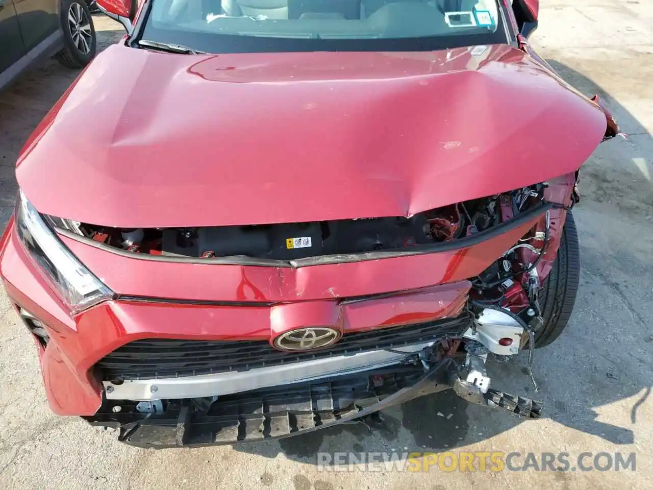 12 Photograph of a damaged car 2T3A1RFVXRW454337 TOYOTA RAV4 2024