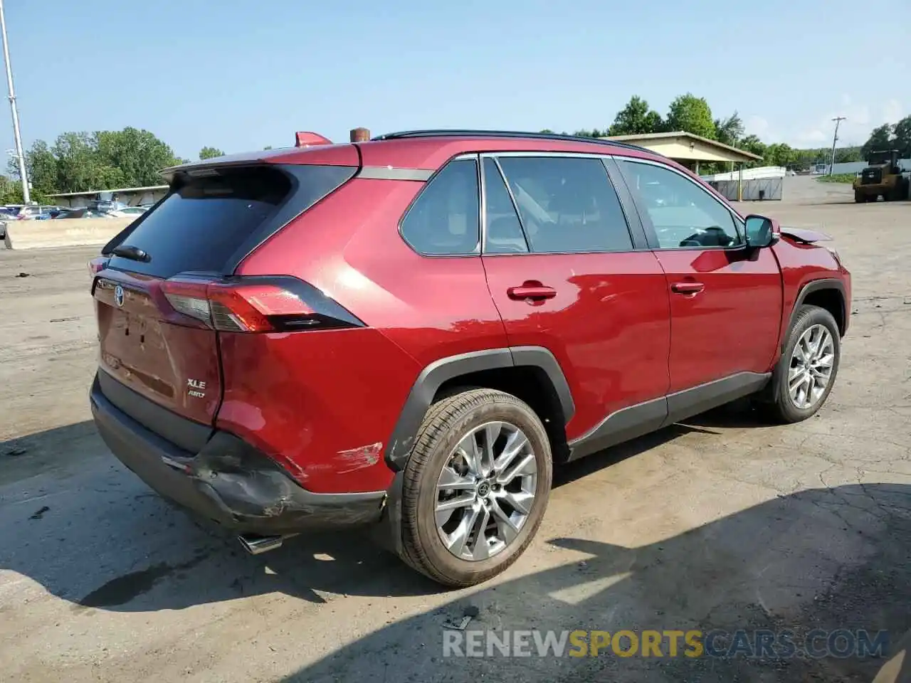 3 Photograph of a damaged car 2T3A1RFVXRW454337 TOYOTA RAV4 2024