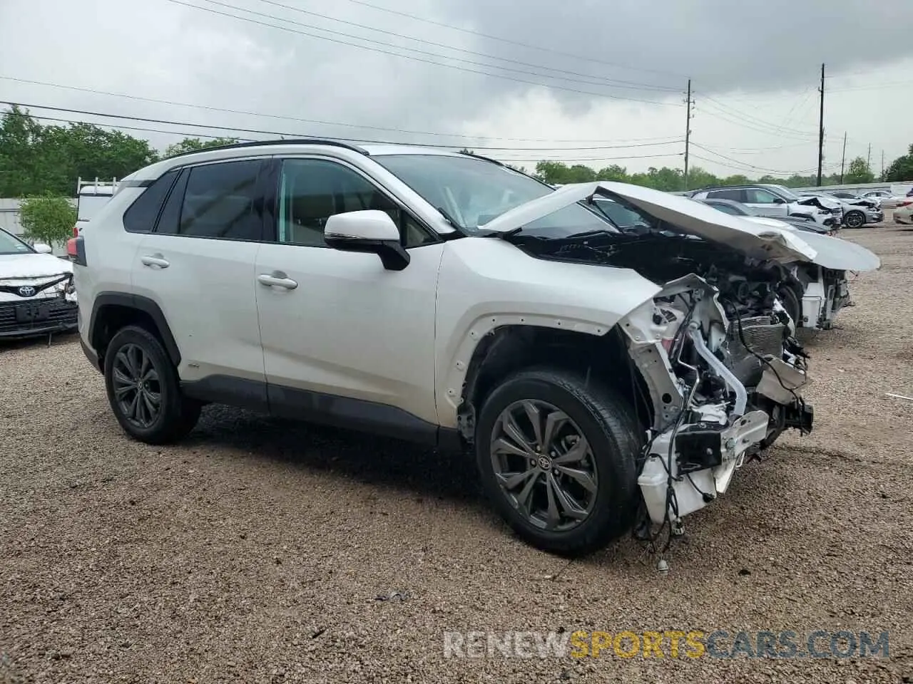 4 Photograph of a damaged car 2T3B6RFV0RW047746 TOYOTA RAV4 2024