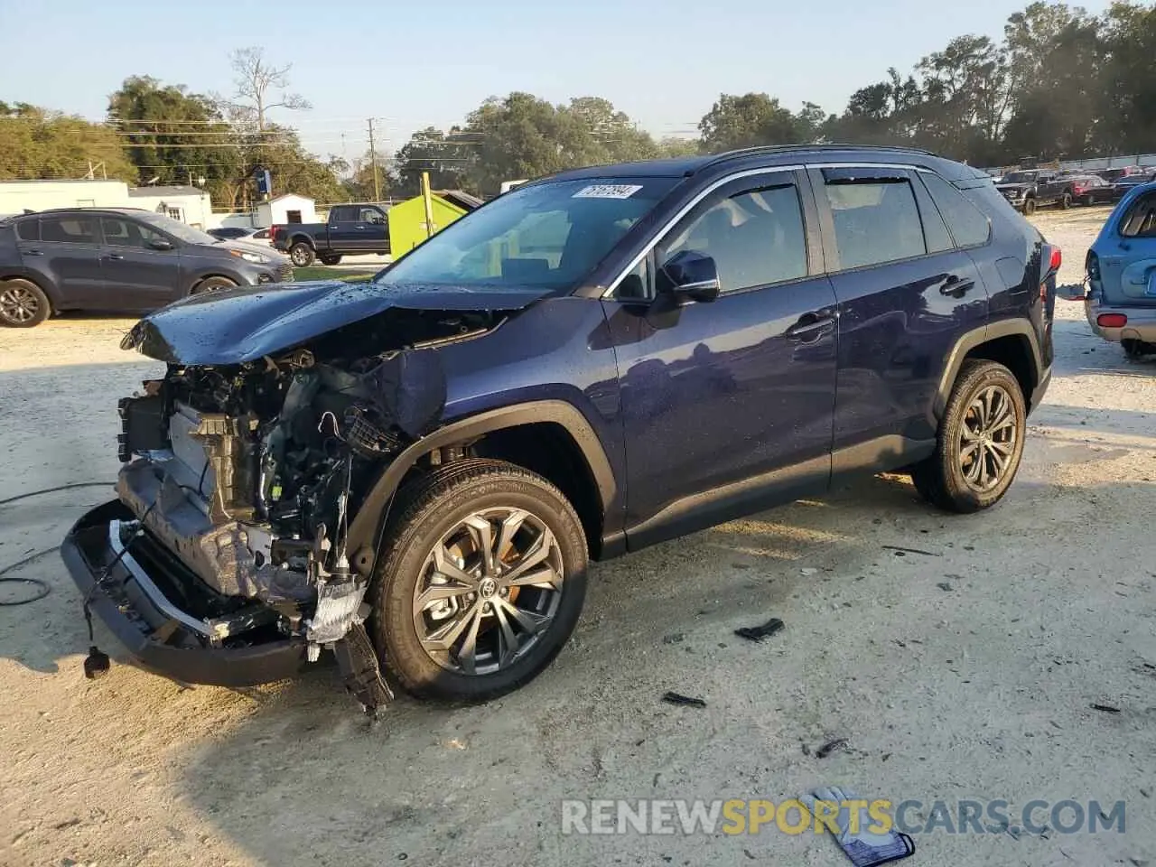 1 Photograph of a damaged car 2T3B6RFV2RW076407 TOYOTA RAV4 2024