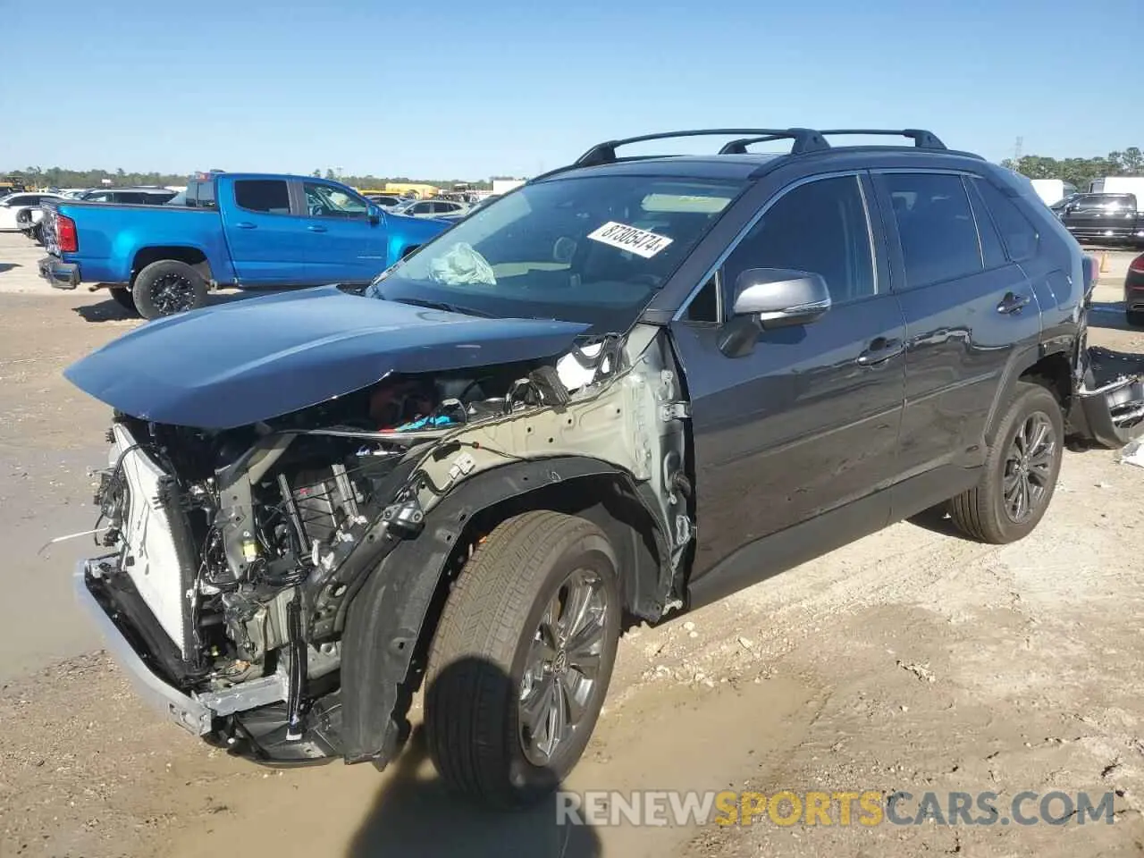 1 Photograph of a damaged car 2T3B6RFV4RW077834 TOYOTA RAV4 2024
