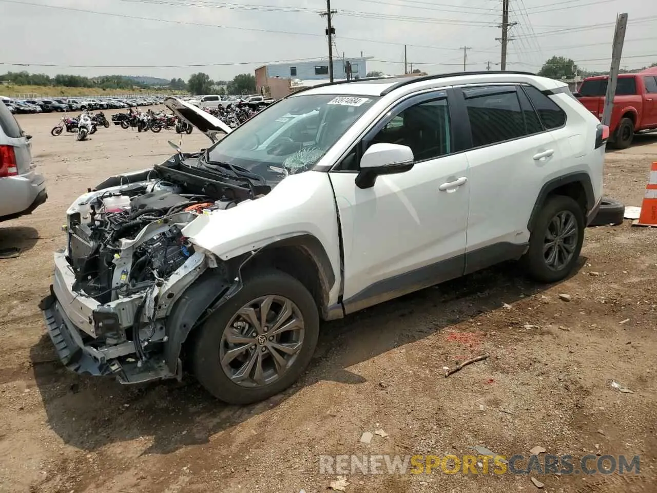 1 Photograph of a damaged car 2T3B6RFV5RW056636 TOYOTA RAV4 2024