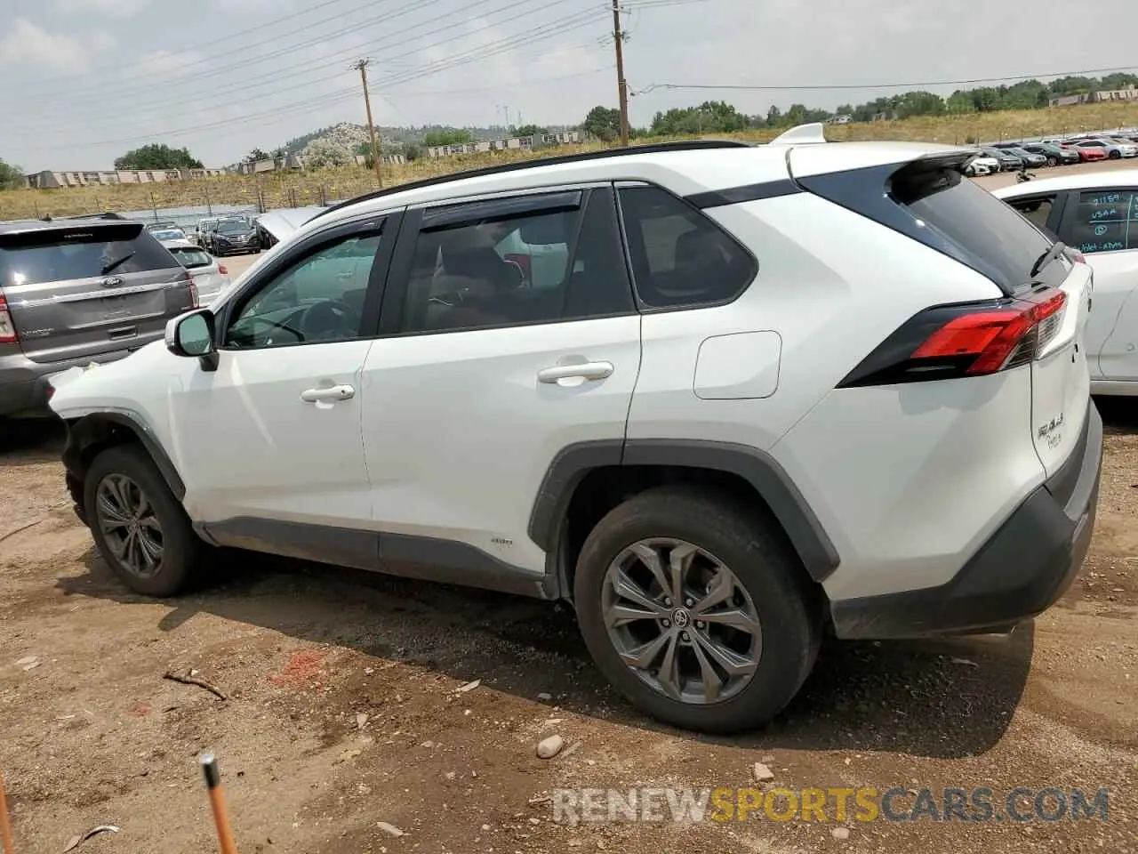 2 Photograph of a damaged car 2T3B6RFV5RW056636 TOYOTA RAV4 2024