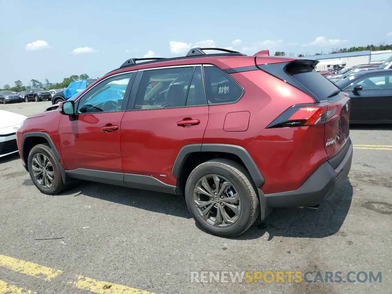 2 Photograph of a damaged car 2T3B6RFV6RW068553 TOYOTA RAV4 2024