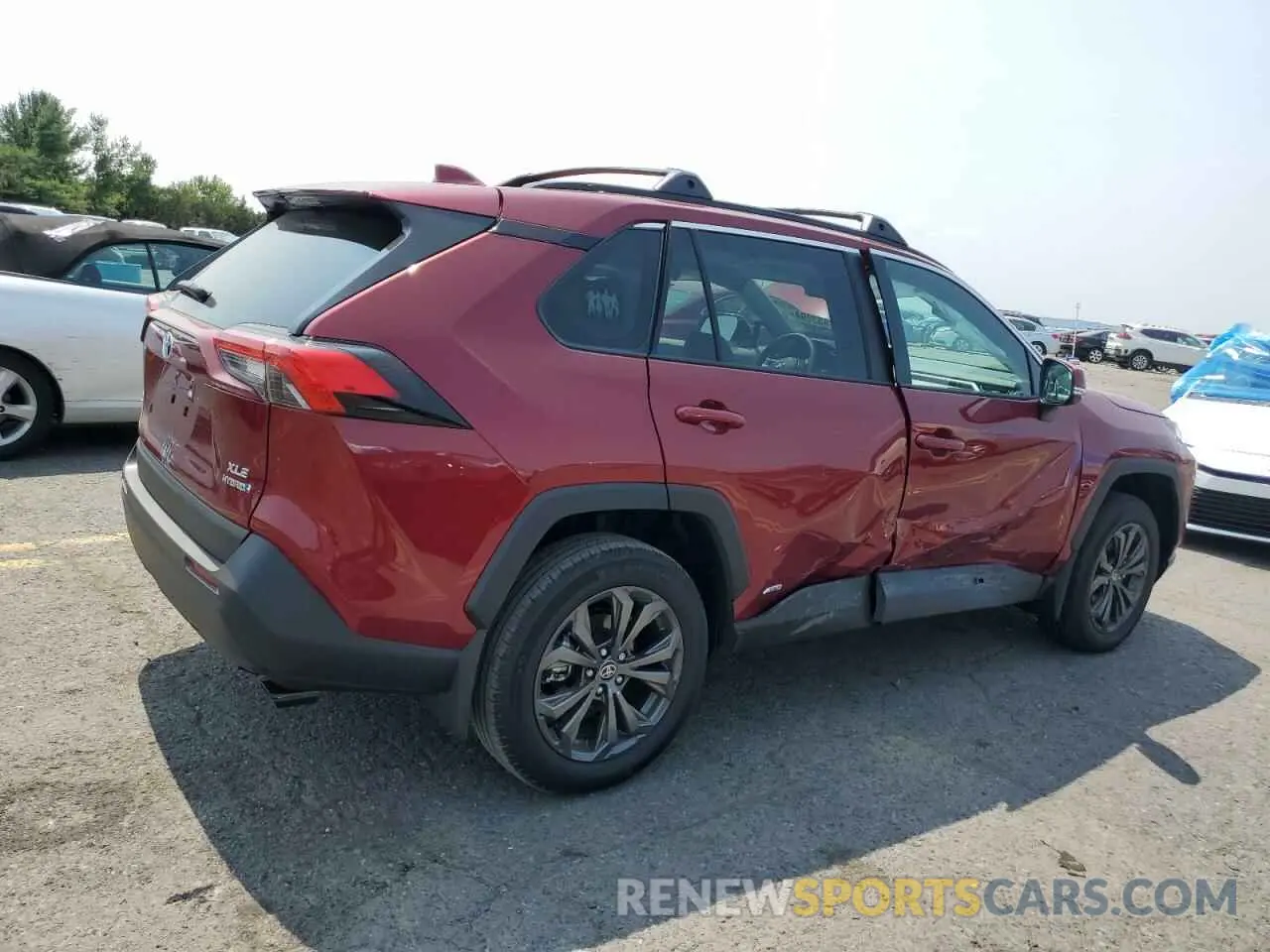 3 Photograph of a damaged car 2T3B6RFV6RW068553 TOYOTA RAV4 2024