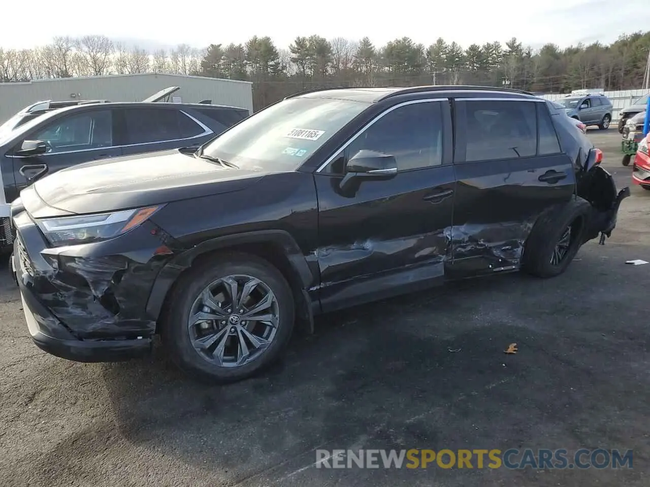 1 Photograph of a damaged car 2T3B6RFV8RW074922 TOYOTA RAV4 2024