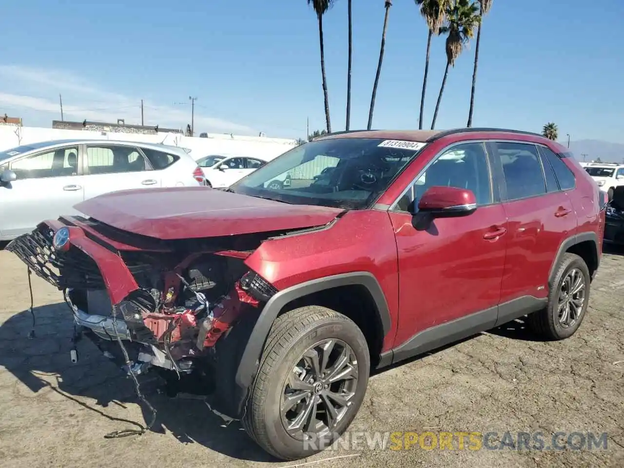 1 Photograph of a damaged car 2T3B6RFV9RW075545 TOYOTA RAV4 2024