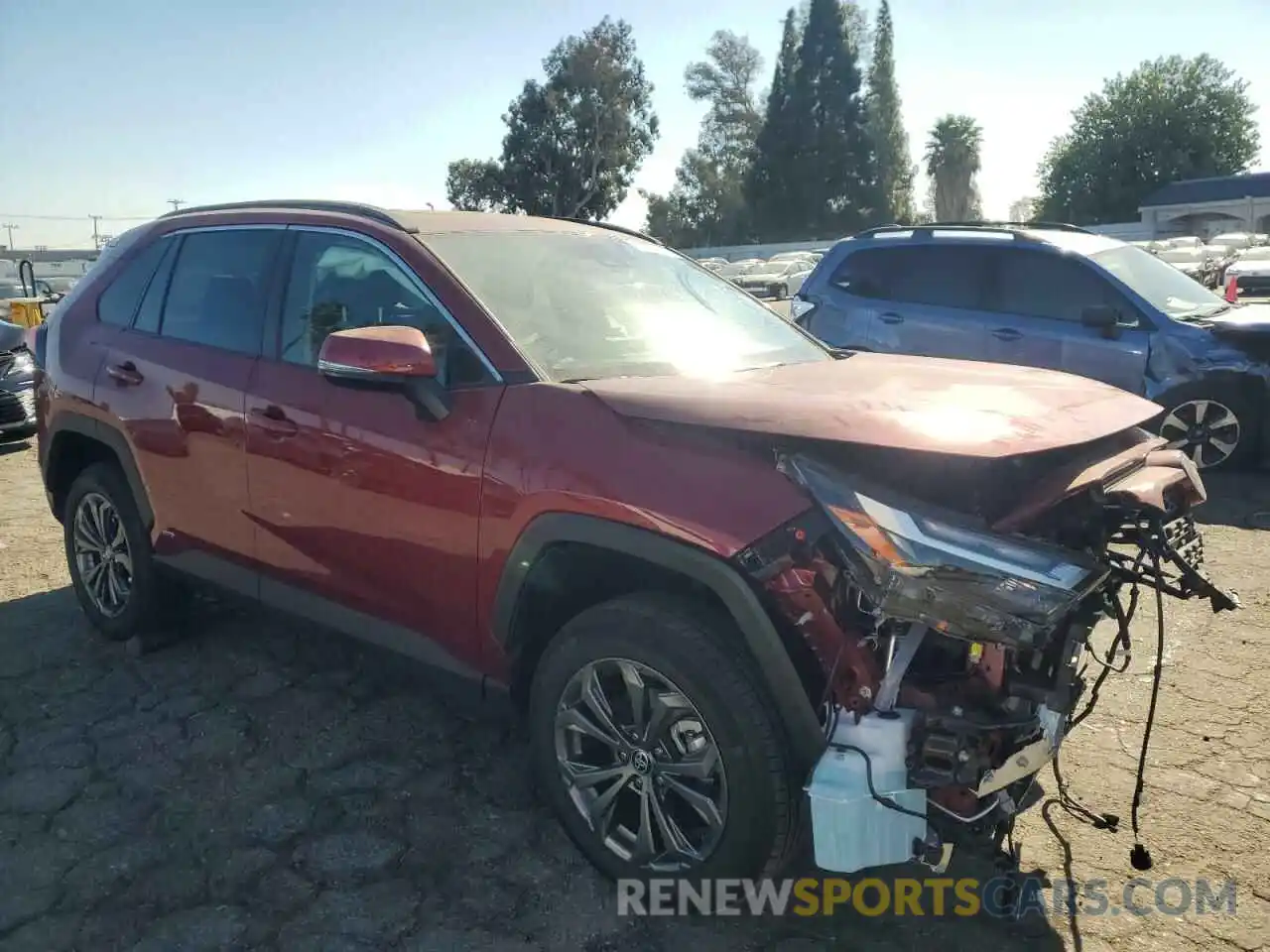 4 Photograph of a damaged car 2T3B6RFV9RW075545 TOYOTA RAV4 2024