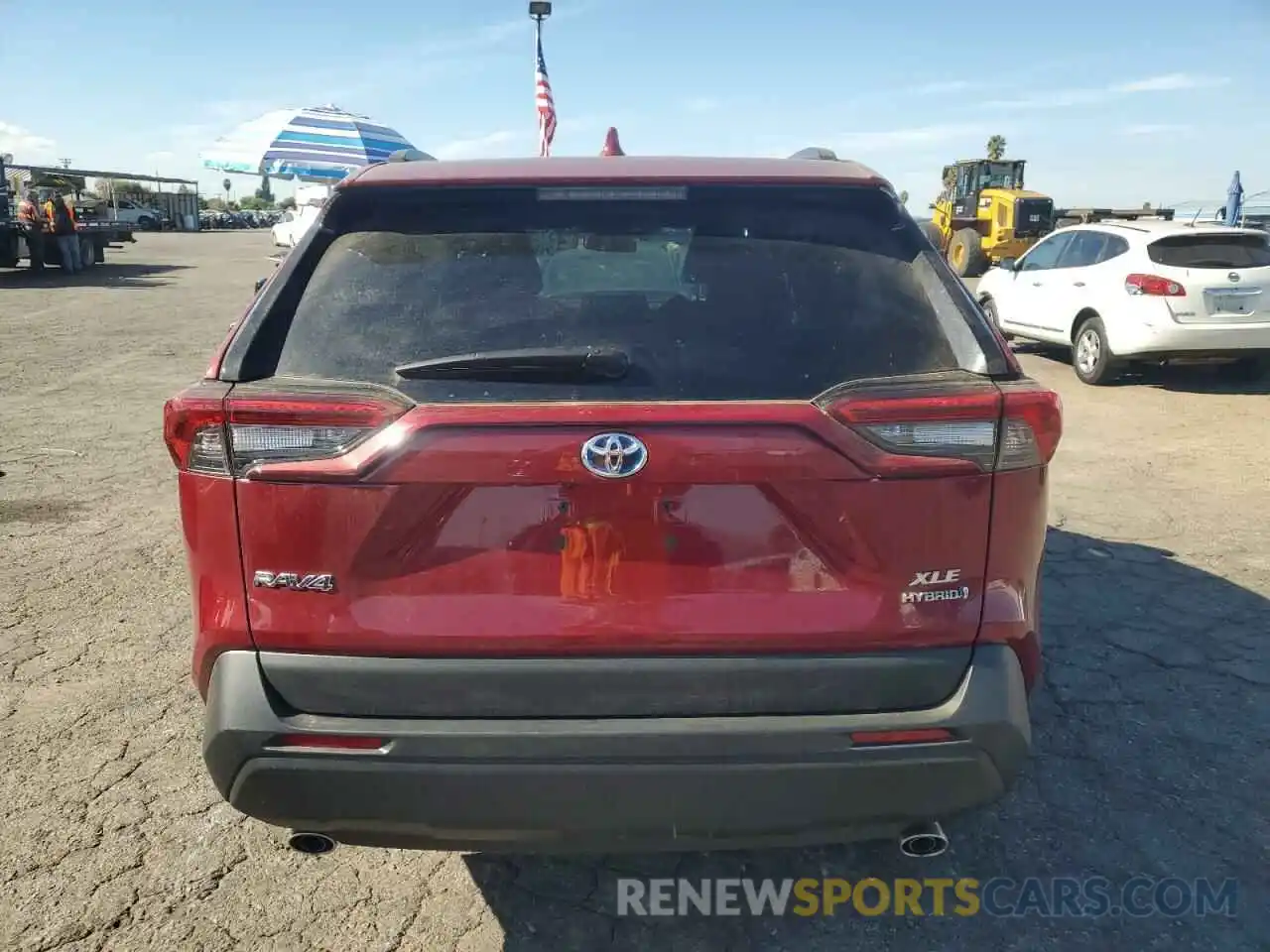 6 Photograph of a damaged car 2T3B6RFV9RW075545 TOYOTA RAV4 2024